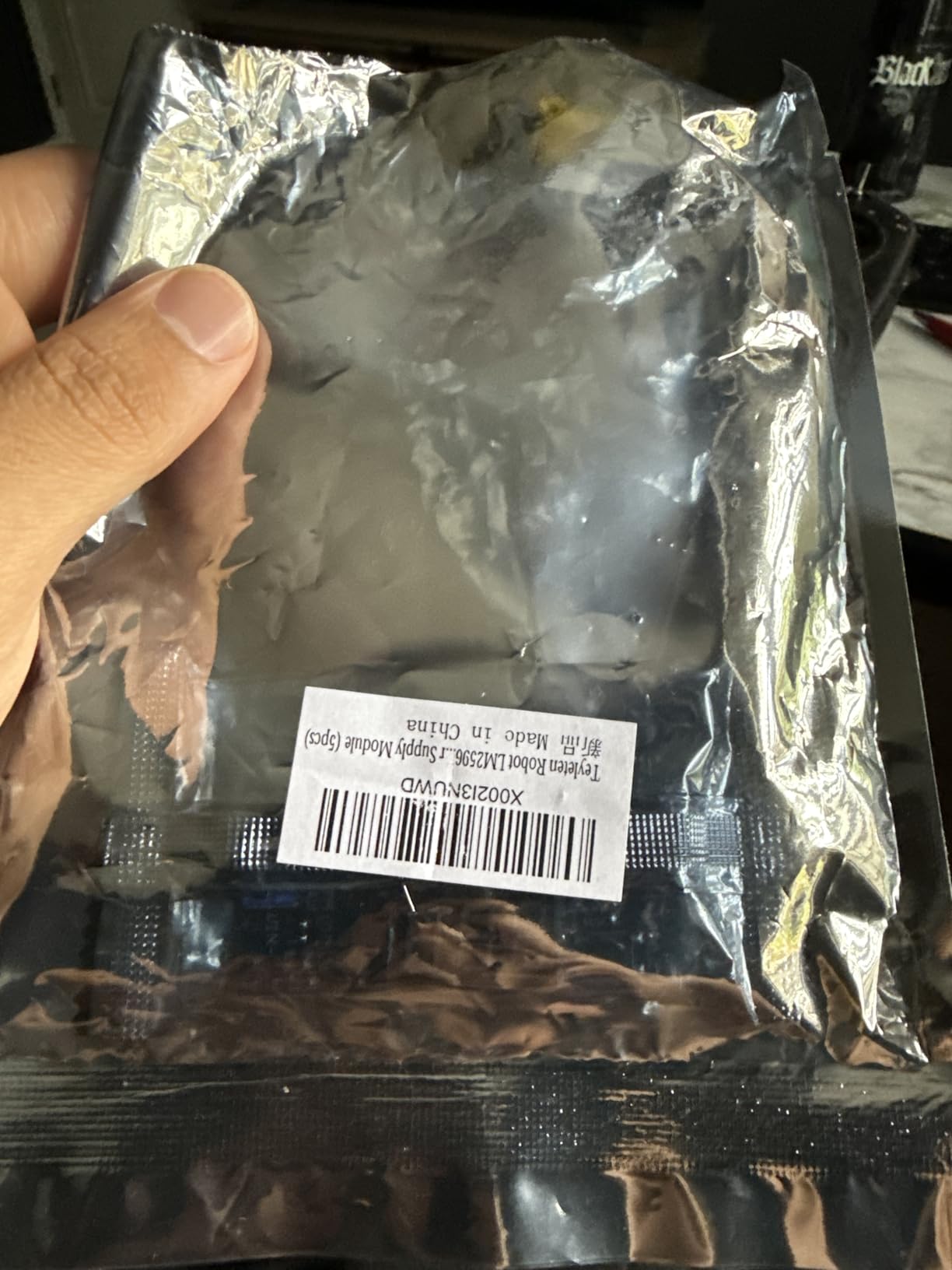 Teyleten Robot LM2596S LM2596 with LED Display Voltmeter Buck Converter DC-DC 4.0-40V to 1.25-37V 2A Voltage Adjustable Board Step Down Module Power Supply Module (5pcs) customer photo 1