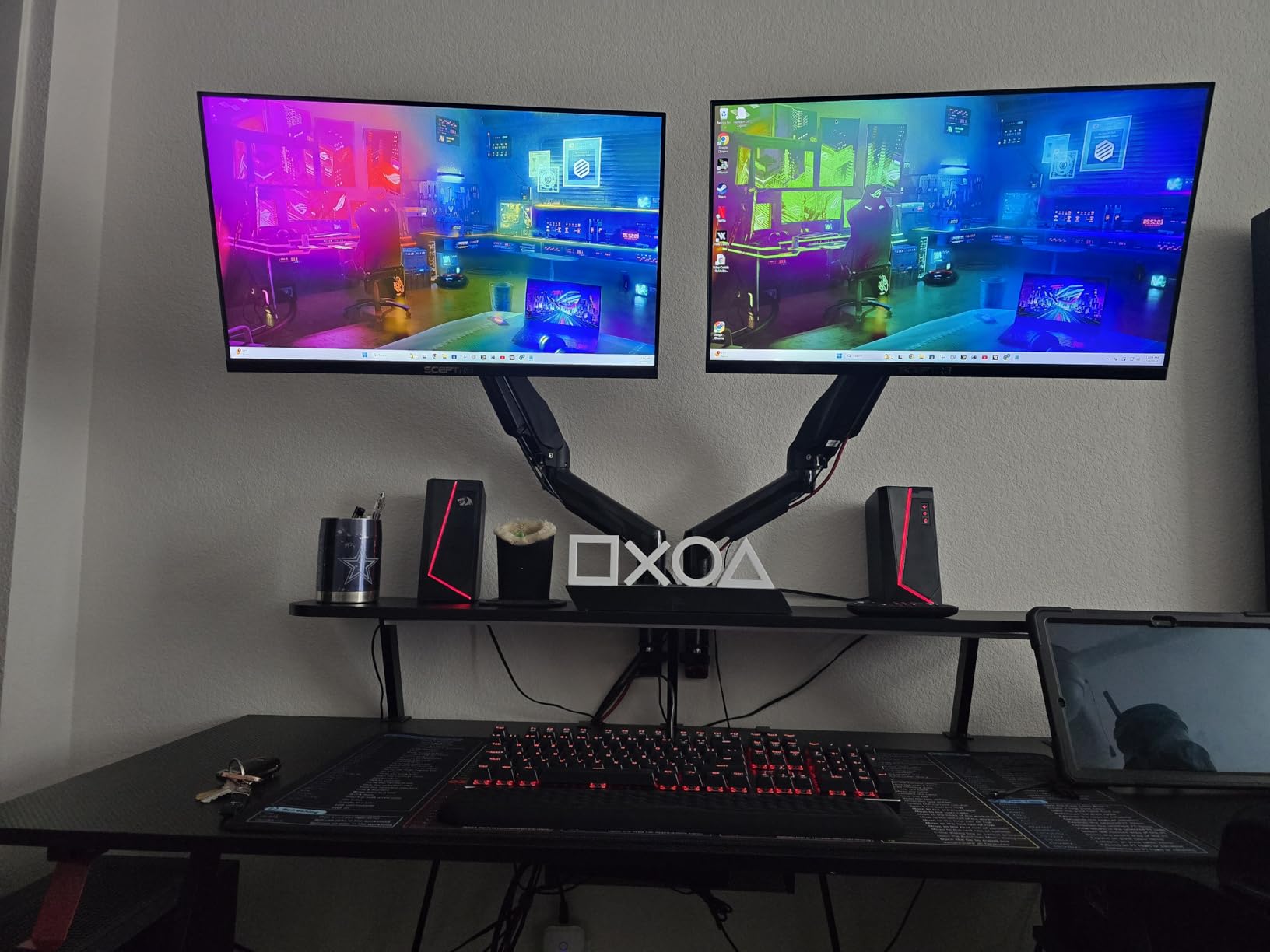 Sceptre IPS 24-Inch Gaming Monitor 165Hz 144Hz Full HD (1920 x 1080) FreeSync Eye Care FPS RTS DisplayPort HDMI Build-in Speakers, Machine Black (E248B-FPT168) customer photo 1