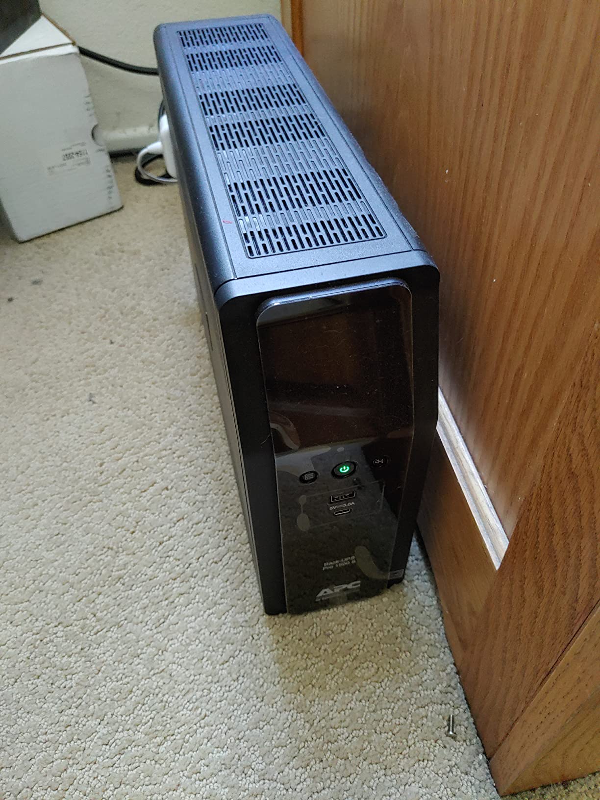 APC UPS 1500VA/900W Pure Sine Wave UPS for Computer, Electronics, BR1500MS2 | Back-UPS Pro sinewave UPS for PC, gaming & home offices. Surge protection, AVR, USB-C charging, User-replaceable battery customer photo 2
