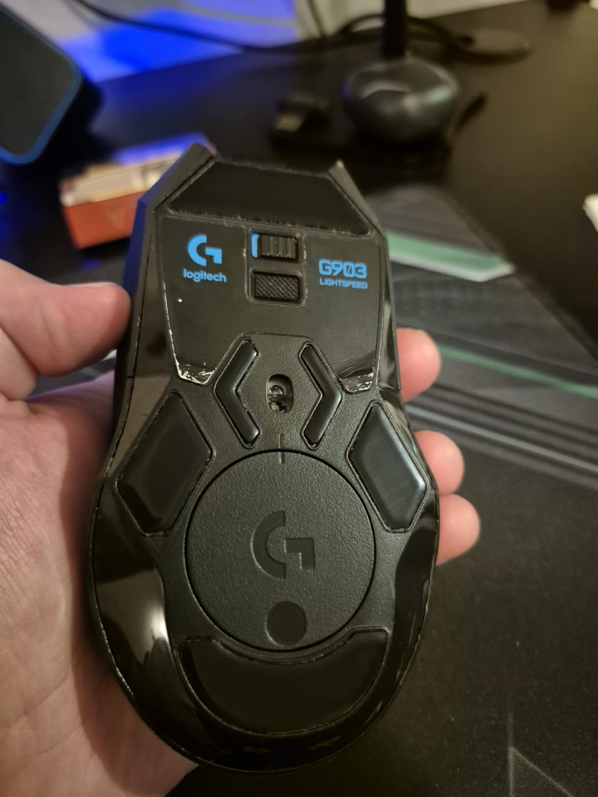 2Sets Mouse Skates Pads Mouse Feet Replacement for Logitech G903 Lightspeed Gaming Mouse 910-005083 customer photo 2