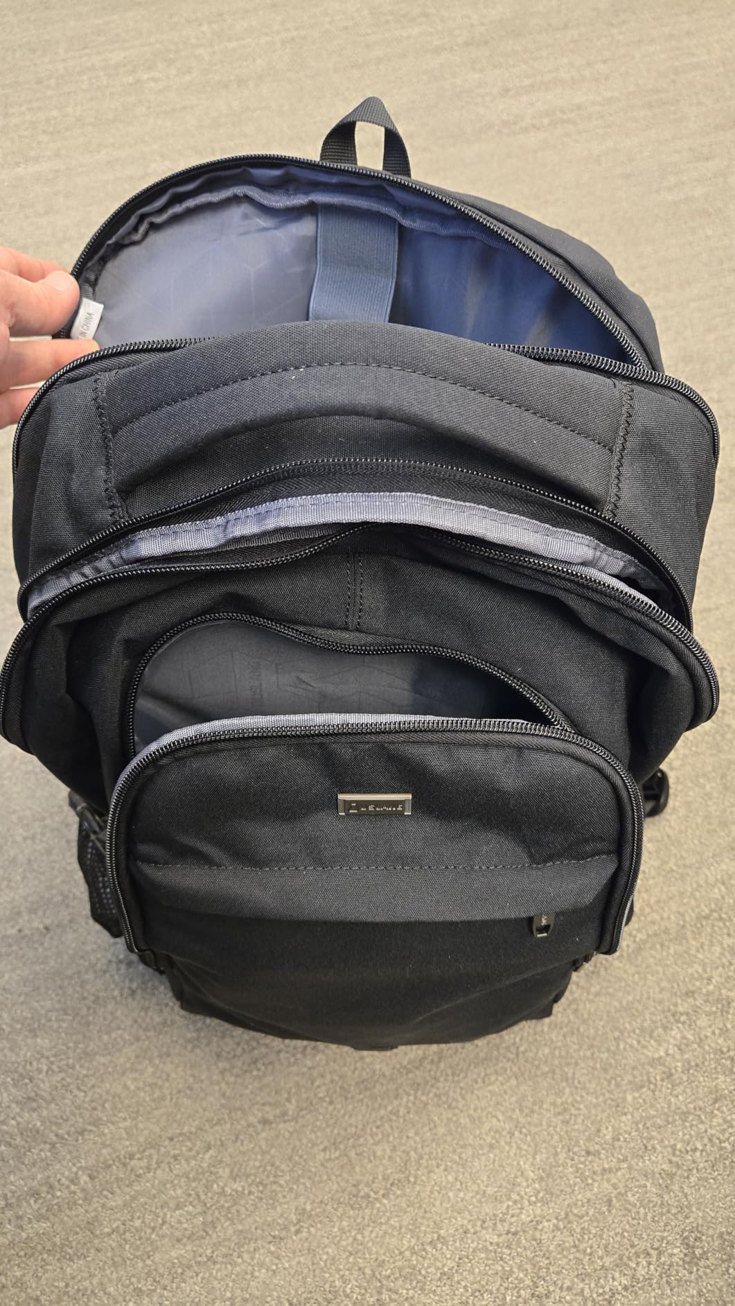 17 Inch Laptop Backpack for Travel Water Resistant College Backpack for Men/Women Laptop Bag with USB Charging Port, Black customer photo 1