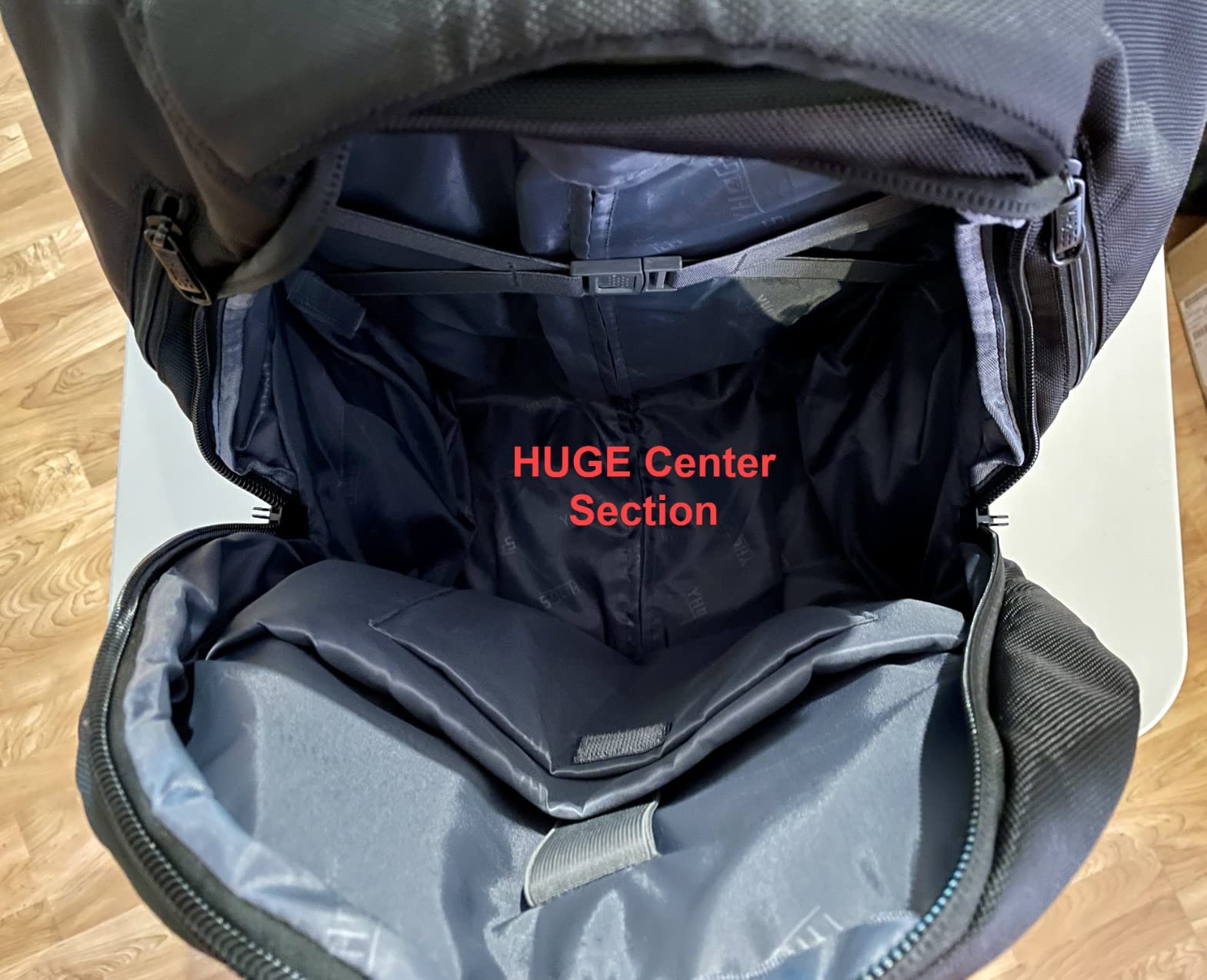 Rolling, Waterproof Backpack with Wheels for Business, College Student and Travel Commuter, Carry on Backpack with Laptop Compartment, Fit 17 Inch Laptop, Wheeled Backpack for Adults customer photo 1