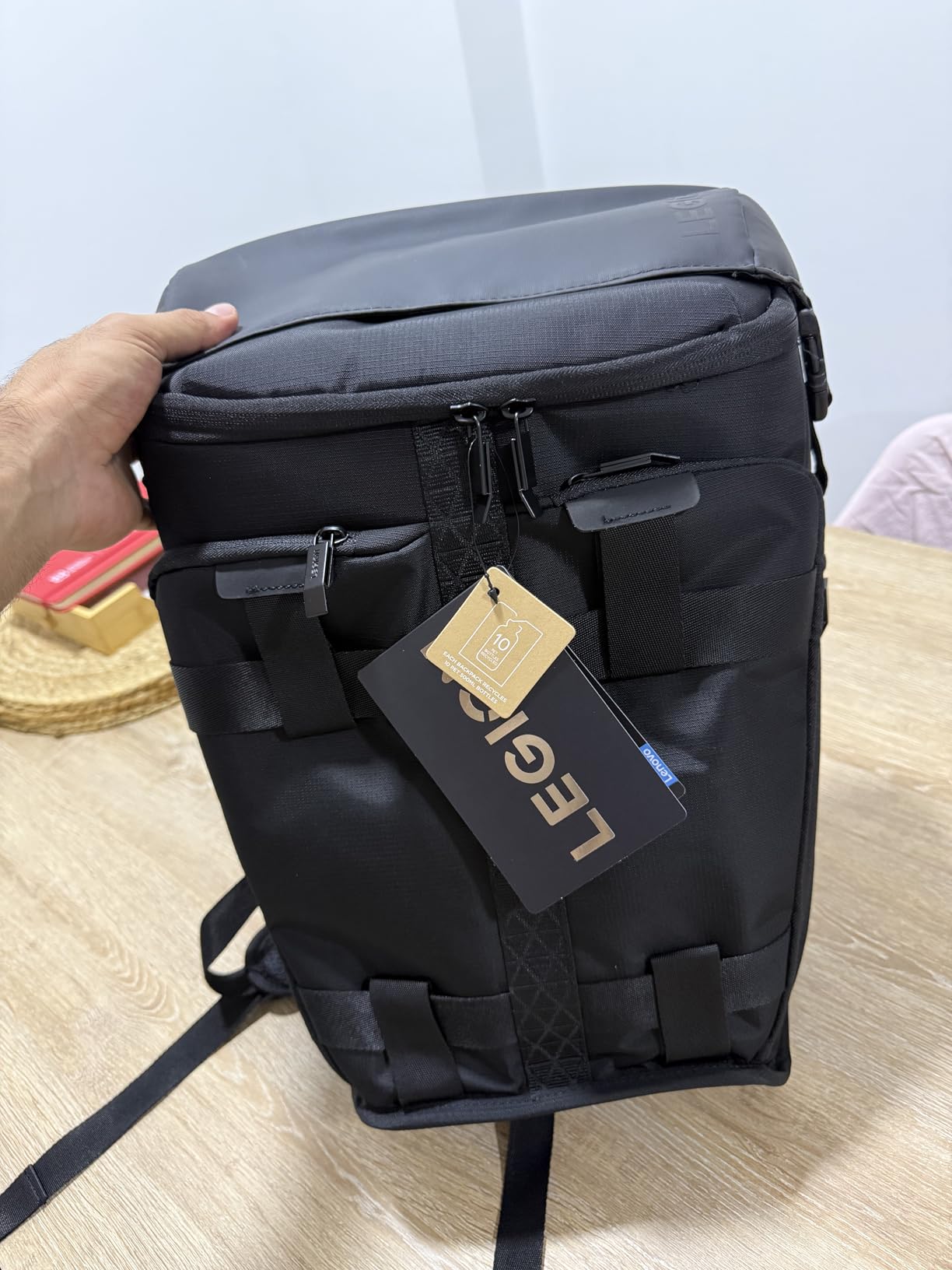 Lenovo Legion Active 17-inch Gaming Backpack - Black - Laptop Compartment - Durable & Water Resistant - Water Bottle Pocket customer photo 1