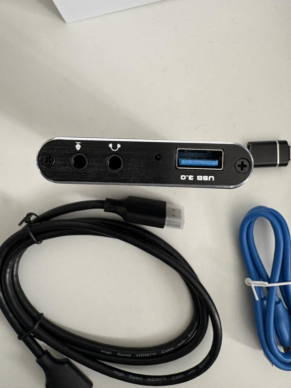 Capture Card, 4K HDMI Video Capture Card, Game Capture Card, 1080P 60FPS Video Capture Device, HDMI to USB 3.0 Capture Card for Streaming, Work with Camera/Xbox/PS4/PS5/PC/OBS customer photo 2
