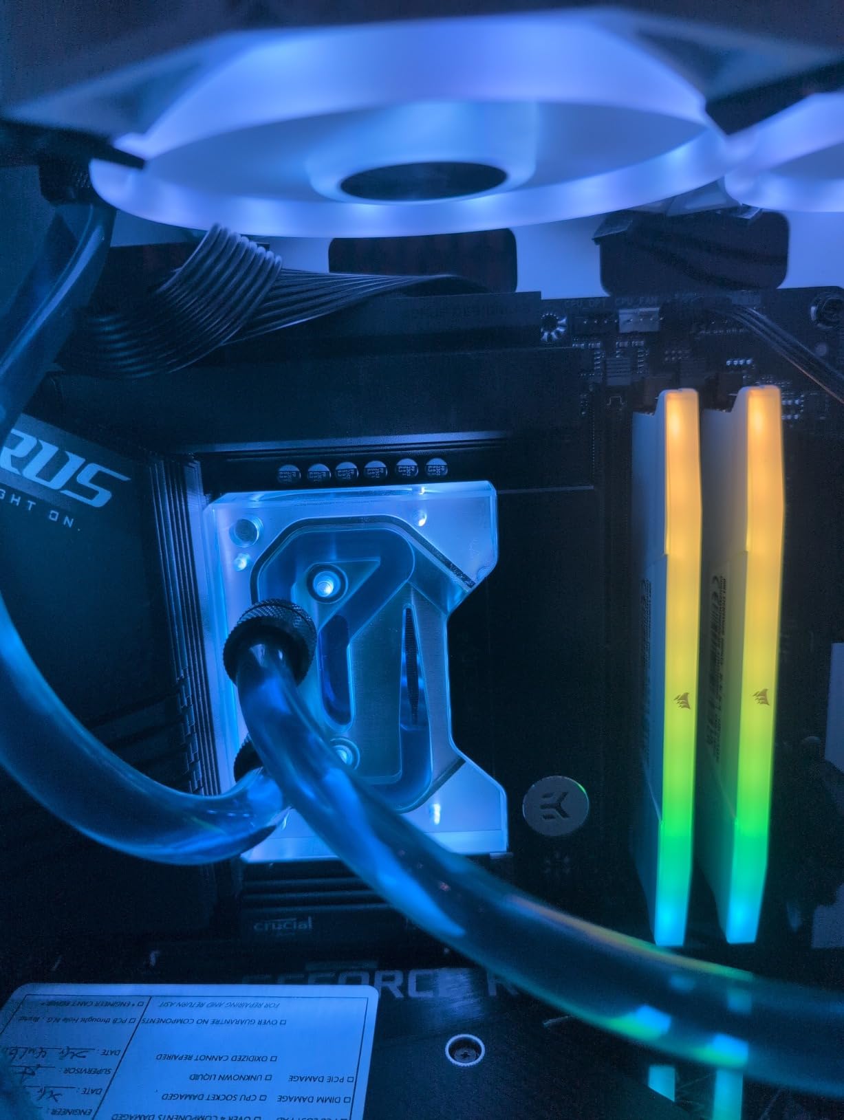 EKWB EK-Quantum Velocity 2 CPU Water Block D-RGB - 1700, Nickel/Plexi customer photo 1