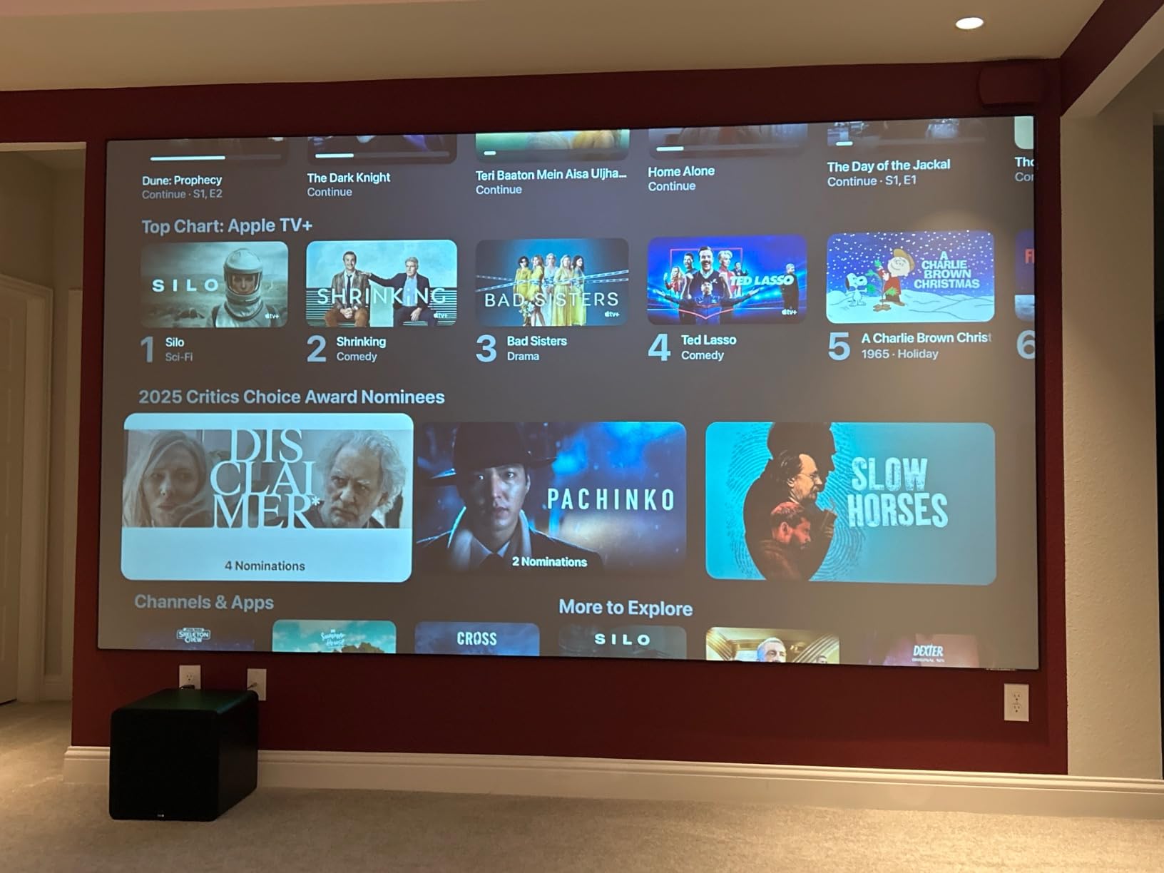 Elite Screens Aeon CineGrey 4D Acoustically Transparent, 110