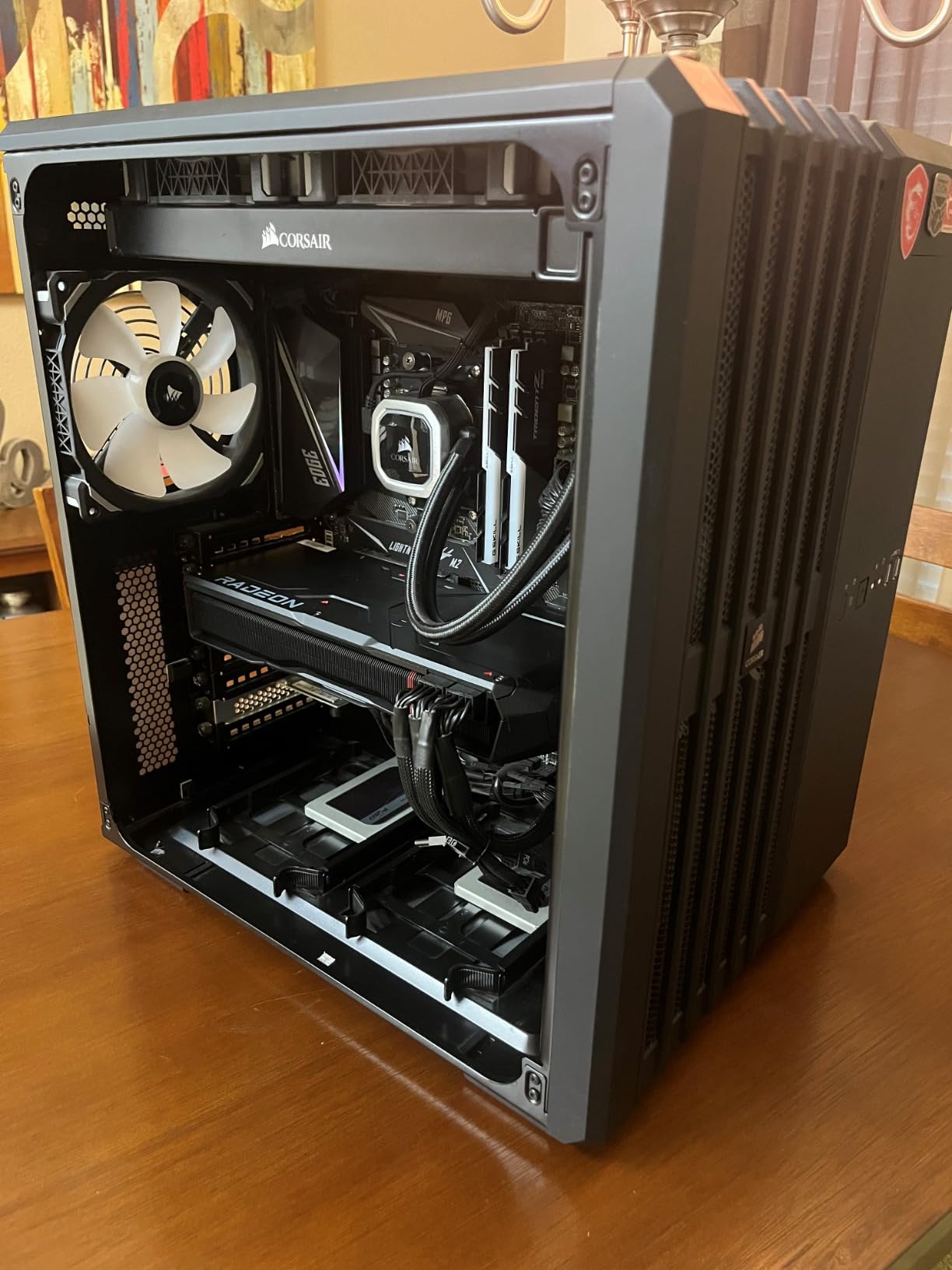 AMD Ryzen 7 5800X3D 8-core, 16-Thread Desktop Processor with AMD 3D V-Cache Technology customer photo 2