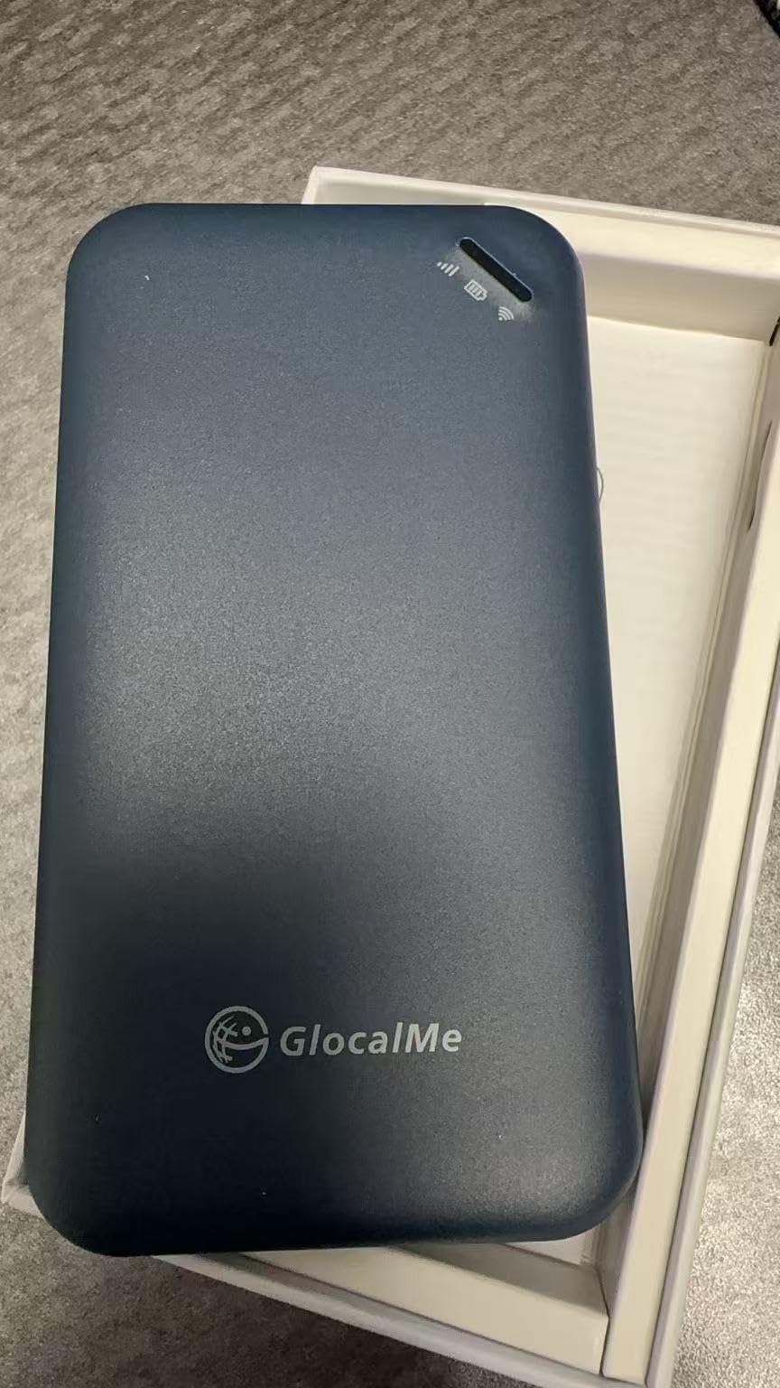 GlocalMe UPP 4G Mobile Hotspot, Portable WiFi Hotspot for Travel in 200+ Countries/Region, Pocket WiFi Device with 1GB Global Data 90 Days customer photo 1