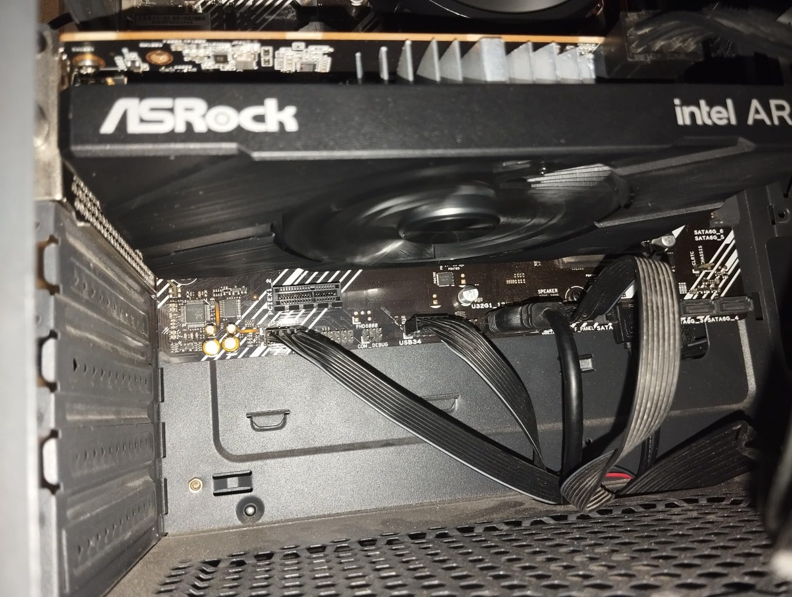 Intel Arc A380 Challenger ITX 6GB OC, 2250MHz GPU, 6GB GDDR6 96-bit, PCIe 4.0, Single Fan, 0dB Silent, DP 2.0, HDMI 2.0b customer photo 2