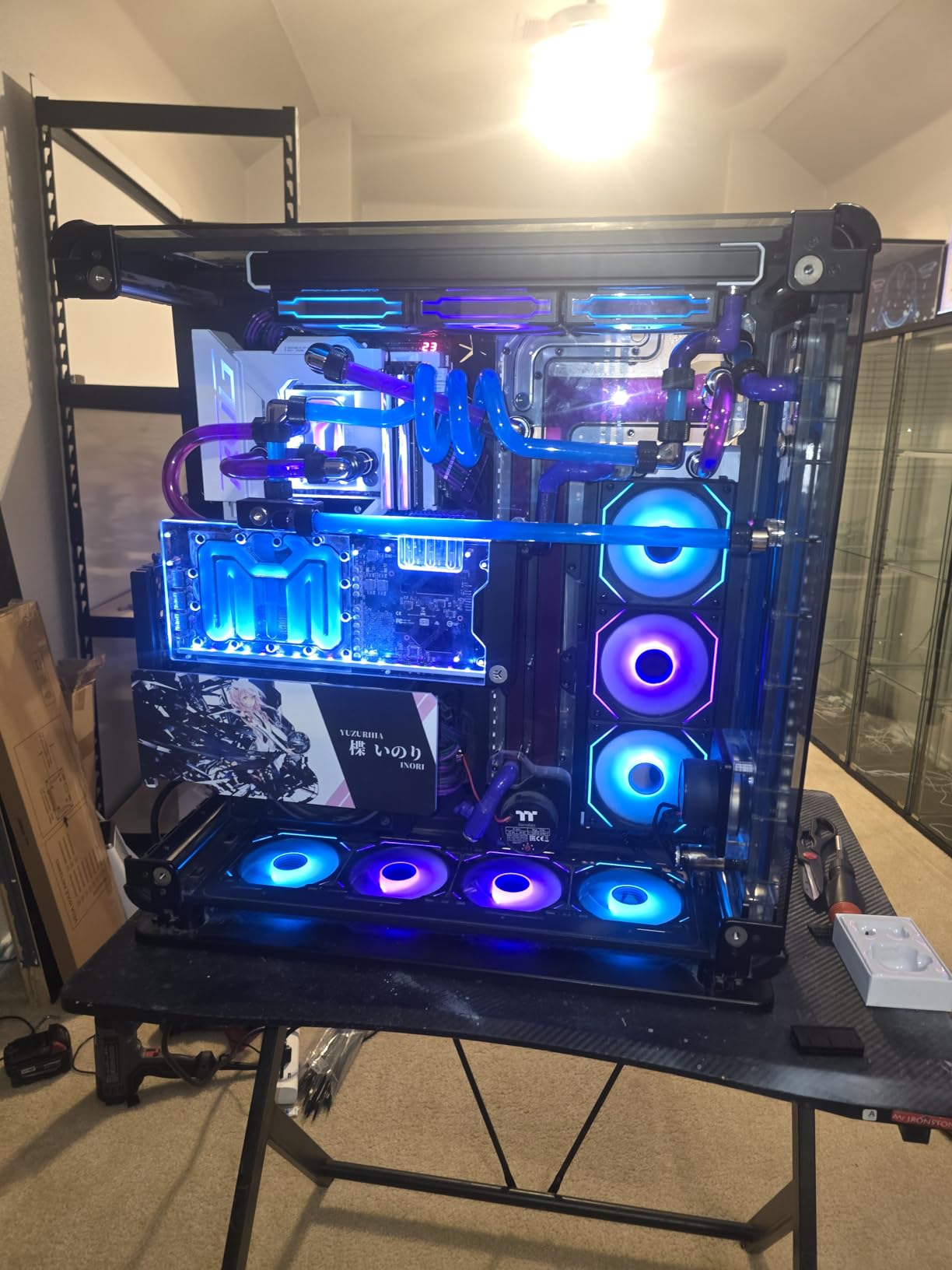 Thermaltake Pacific Core P8 DP-D5 Plus Distro-Plate with Pump Combo, specifically Designed for The Core P8 Chassis, 450 ml Capacity, CL-W345-PL00SW-A customer photo 1