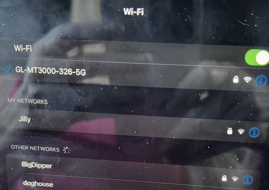 GL.iNet GL-MT3000 (Beryl AX) Portable Travel Router, Pocket Wi-Fi 6 Wireless 2.5G Router, Portable VPN Routers WiFi for Travel, Public Computer Routers, Business, Moblie/RV/Cruise/Plane customer photo 1