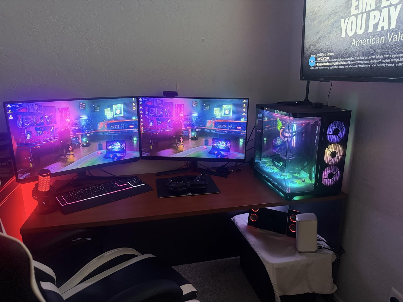 CORSAIR Vengeance RGB DDR5 RAM 32GB (2x16GB) Up to 6000MHz CL30-36-36-76 1.40V AMD EXPO Intel XMP Desktop Computer Memory - Gray (CMH32GX5M2B6000Z30K) customer photo 2