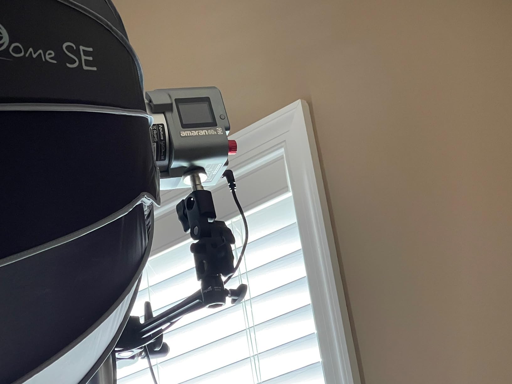 Aputure amaran COB 60xS Video Lighting amaran 60x Upgrade bi-Color Bowens Mount Point-Source LED Studio Light, SSI (D56) of 87, 33,300 lux @ 1m, App Control, 9 Lighting FX (amaran 60x S) customer photo 2