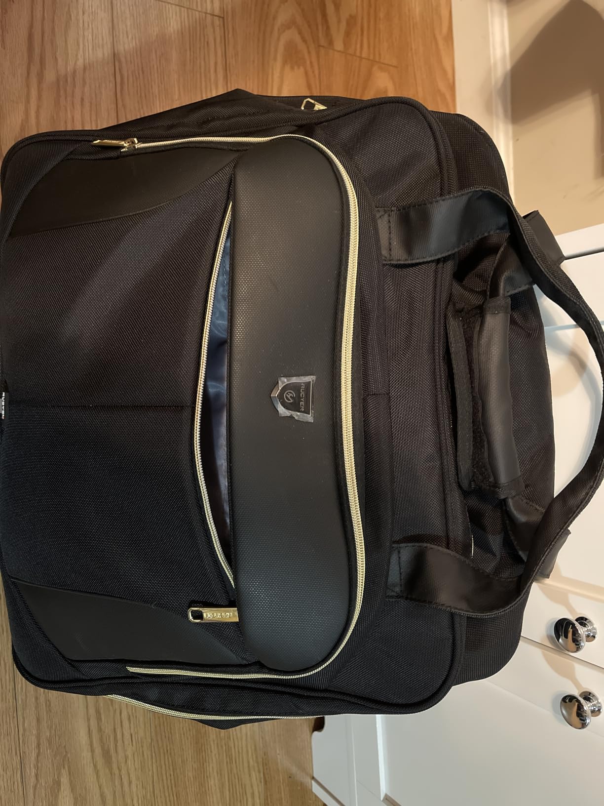 RUCYEN Rolling Laptop Bag,Rolling Briefcase for Men & Women,Laptop Briefcase on Wheels,Carry On Bag for Business Travel customer photo 2