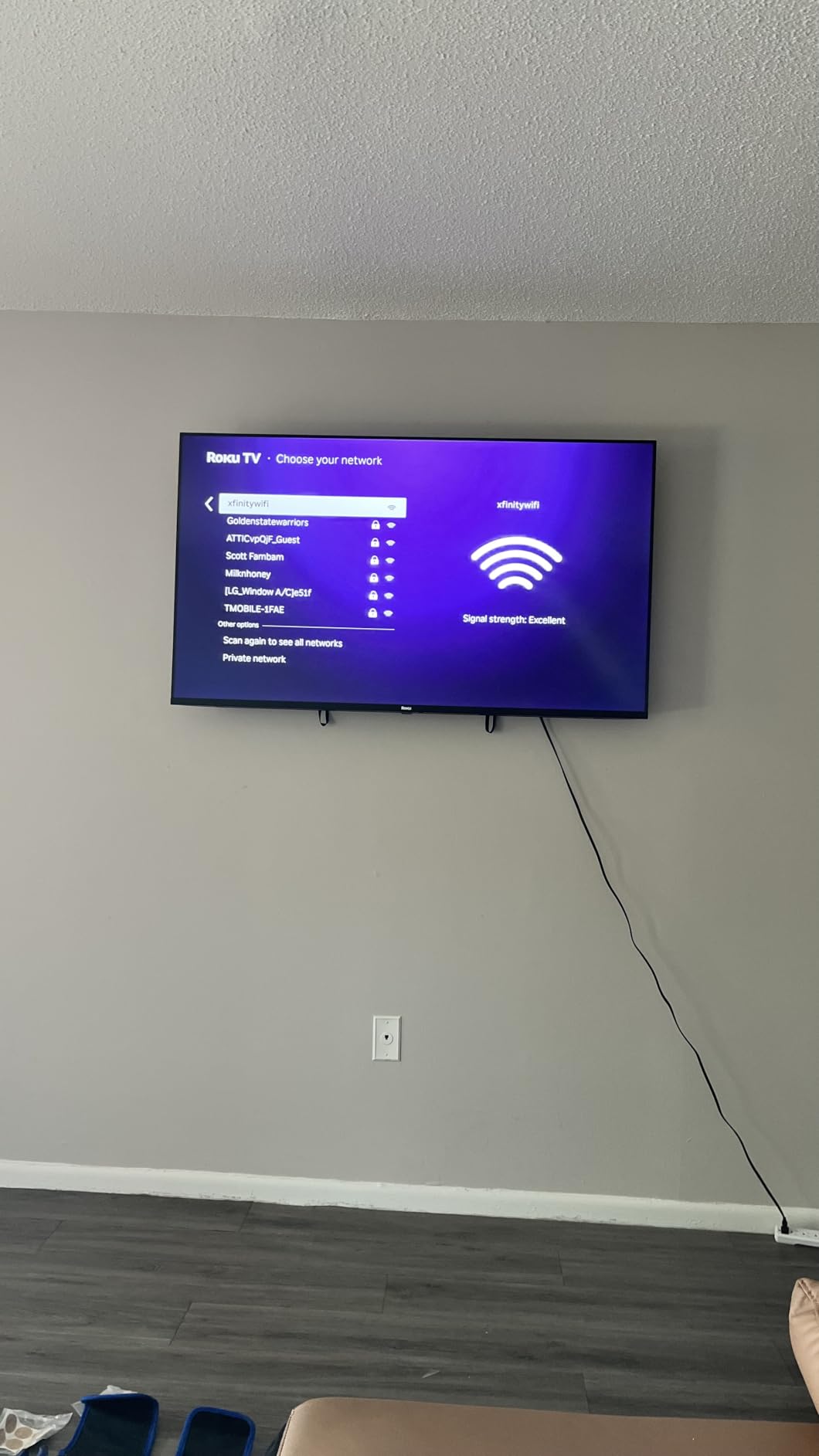 Perlegear No Drill TV Wall Mount for 24-65 inch TVs up to 100 lbs, Studless TV Mount, Drywall TV Bracket with Max VESA 400x400mm, No Stud, Easy Install, Low Profile, PGMT7 customer photo 2