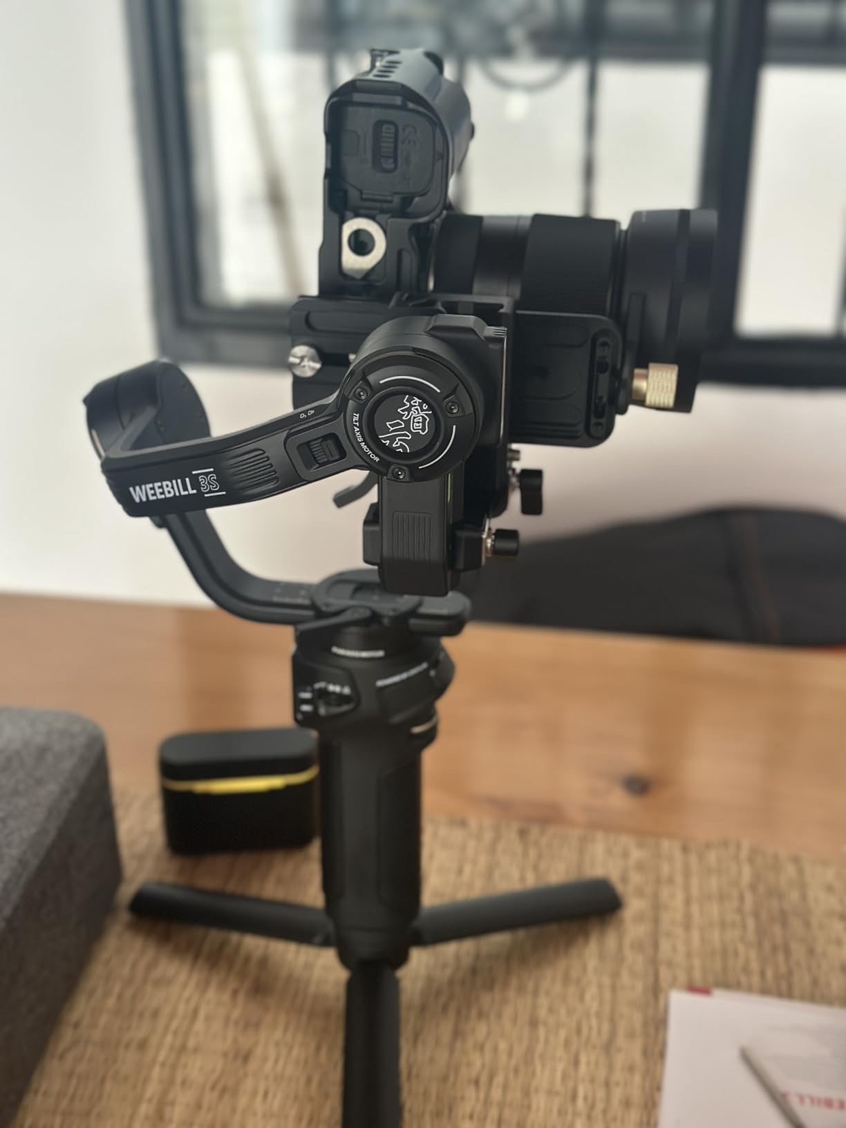 ZHIYUN Weebill 3S [Official] Gimbal Stabilizer for DSLR and Mirrorless Camera, Fill Light, Native Vertical Shooting customer photo 2