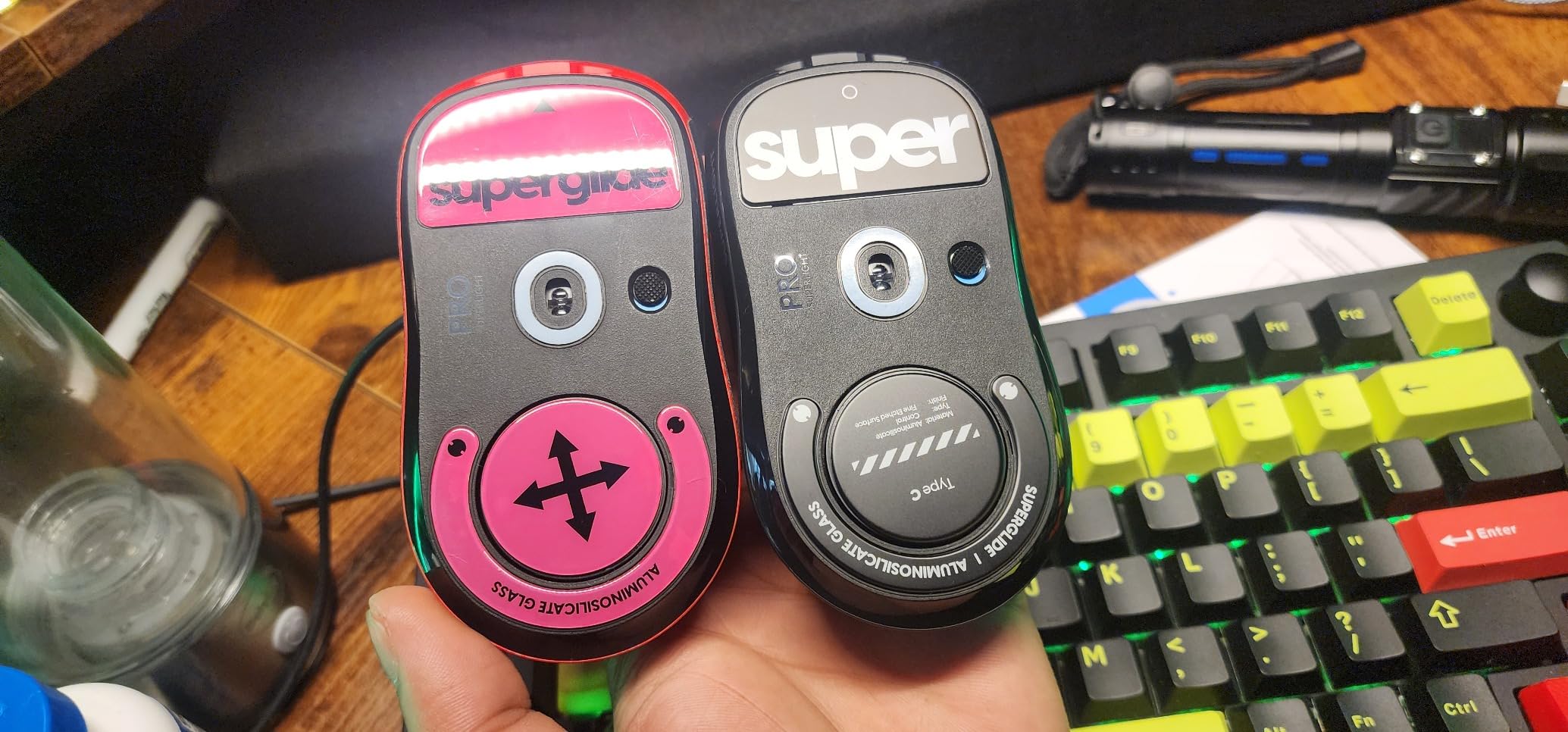 Superglide Glass Mouse Skates for Logitech G Pro X Superlight 1 (Type-C, White) customer photo 1