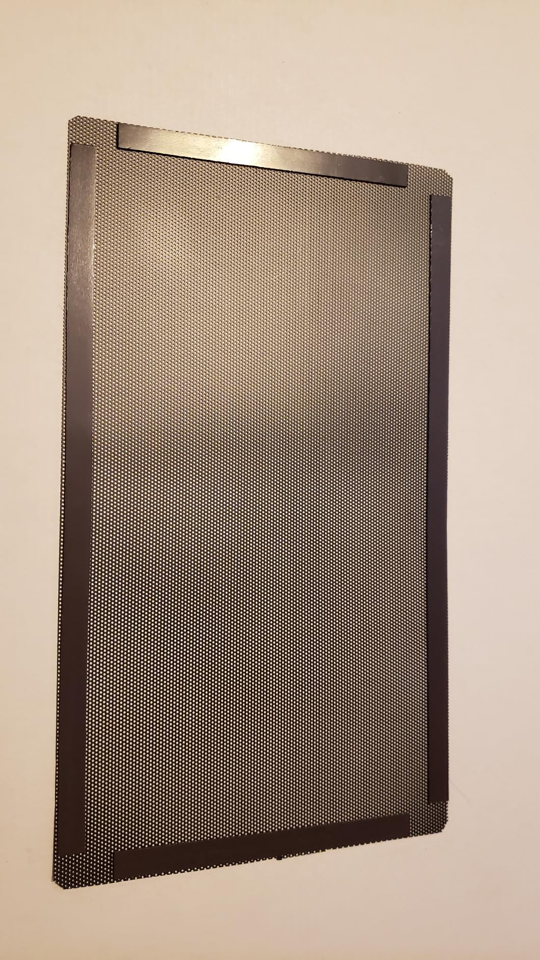 [2Pack] 1200x300mm DIY PC Case Dust Mesh Filter for Computer Case, Vent Dust Filter Cover PVC Case DustProof Filter Cover, PC Mesh Grill with Magnetic Stripe Computer Cooler Fan Dust Filter for PC Case customer photo 1