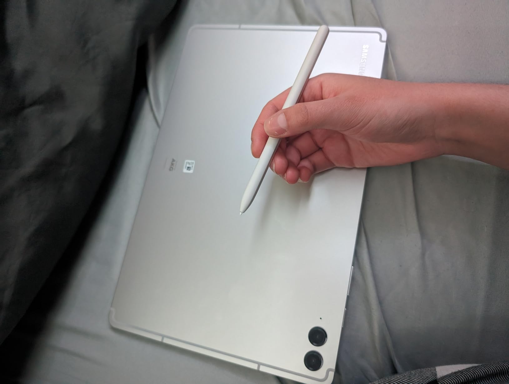 Samsung Galaxy Tab S9 FE+ 12.4-inch 128GB Android Tablet with S Pen, US Version customer photo 2