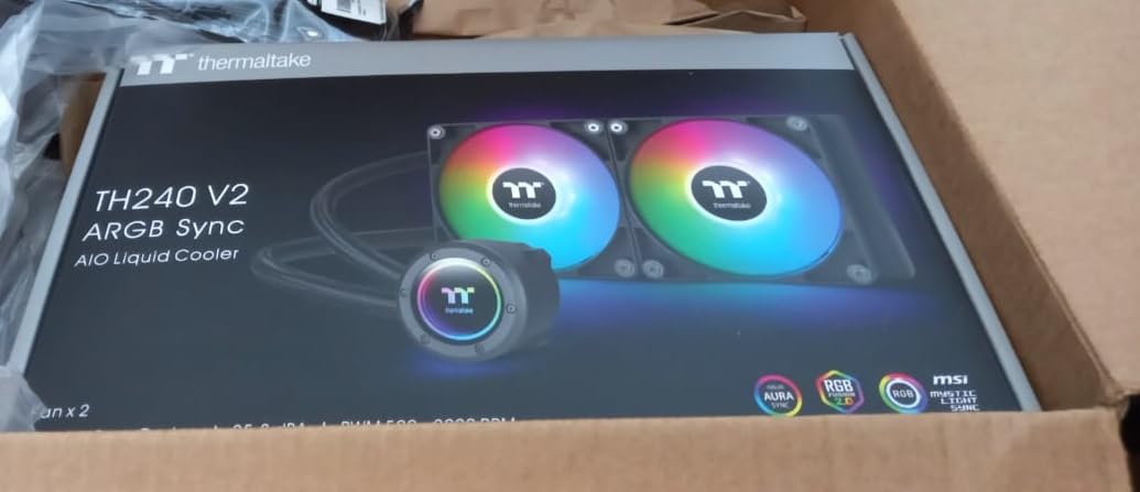 Thermaltake TH420 ARGB Sync V2 CPU Liquid Cooler customer photo 1