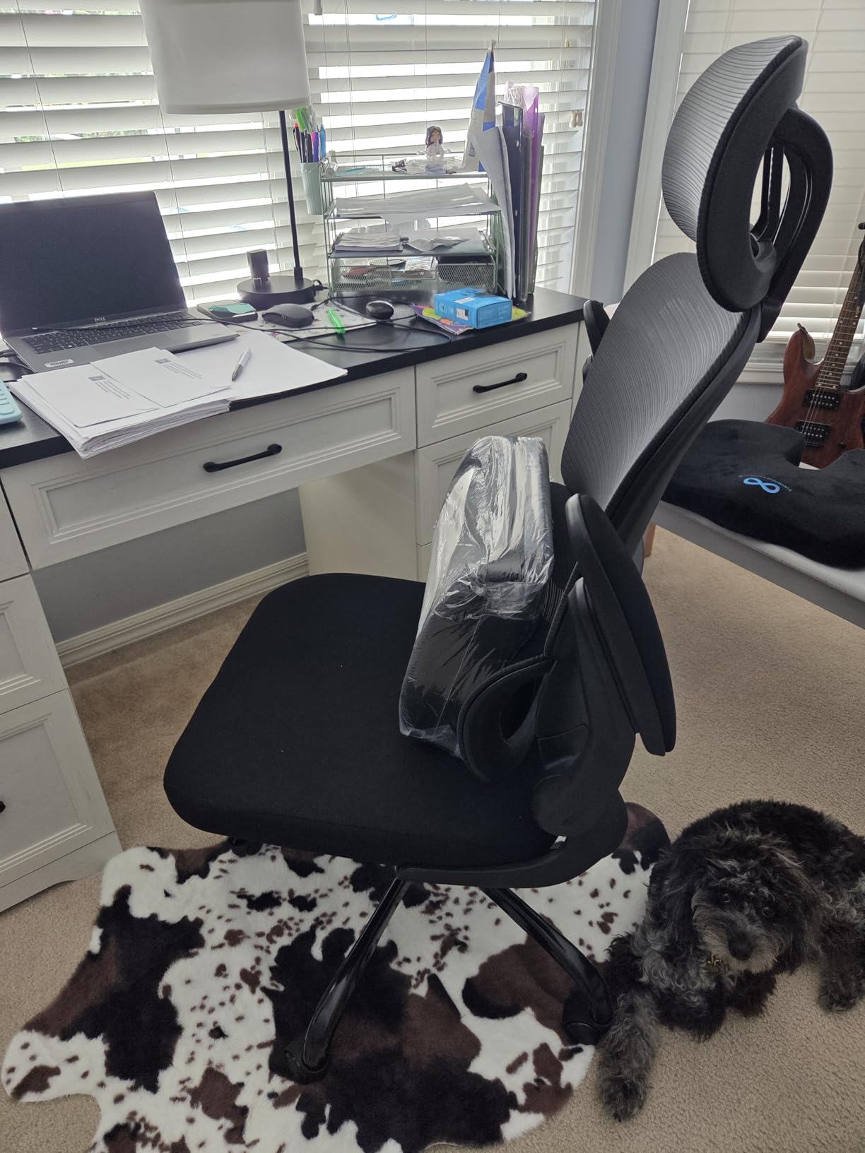 TRALT Office Chair Ergonomic Desk Chair, 330 LBS Home Mesh Office Desk Chairs with Wheels, Comfortable Gaming Chairs (1, Black) customer photo 1