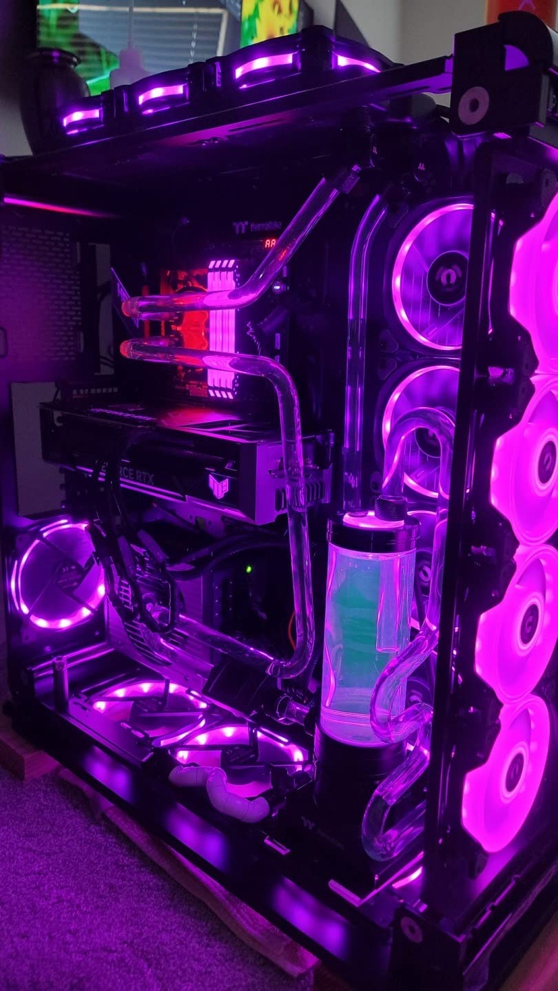 Thermaltake Pacific SW1 Plus CPU Water Block, LGA 1700 / AM5 Compatible, 12 Addressable LEDs, TT RGB Plus customer photo 1