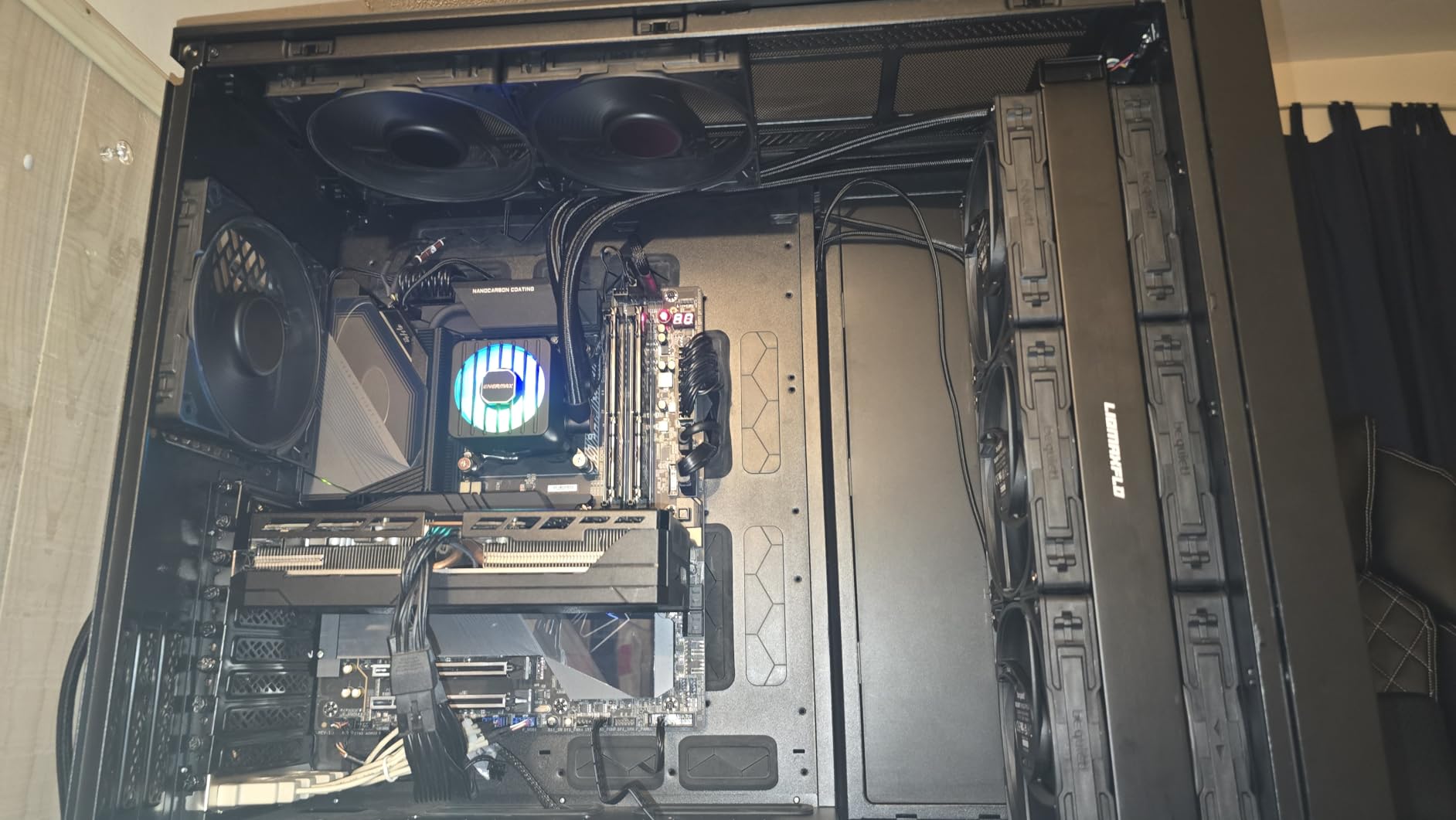ENERMAX LIQMAXFLO 420mm A-RGB AIO CPU Liquid Cooler customer photo 1