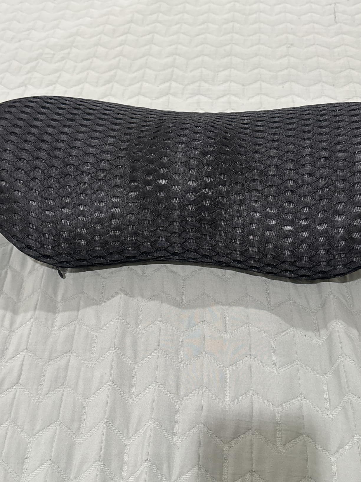 kasney Lumbar Support Pillow, Back Pillow for Low Back Pain Relief, Ergonomic Streamline Car Seat, Office Chair, Recliner and Bed (Gray) customer photo 1