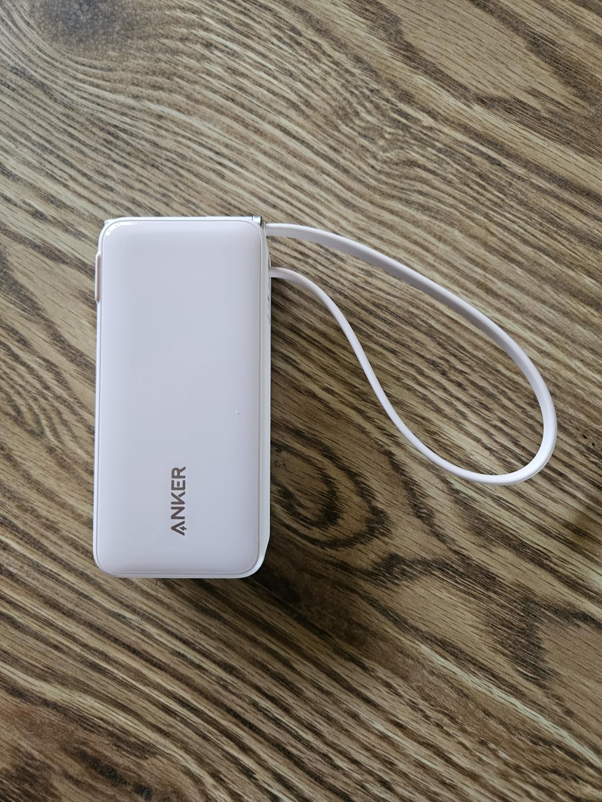 Anker Nano 3-in-1 Portable Charger, 10,000mAh 30W Travel Power Bank | Battery Pack with Built-In USB-C Cable and Foldable Wall Plug, for iPhone 17 / 16 / 15 Series (Blue) customer photo 2