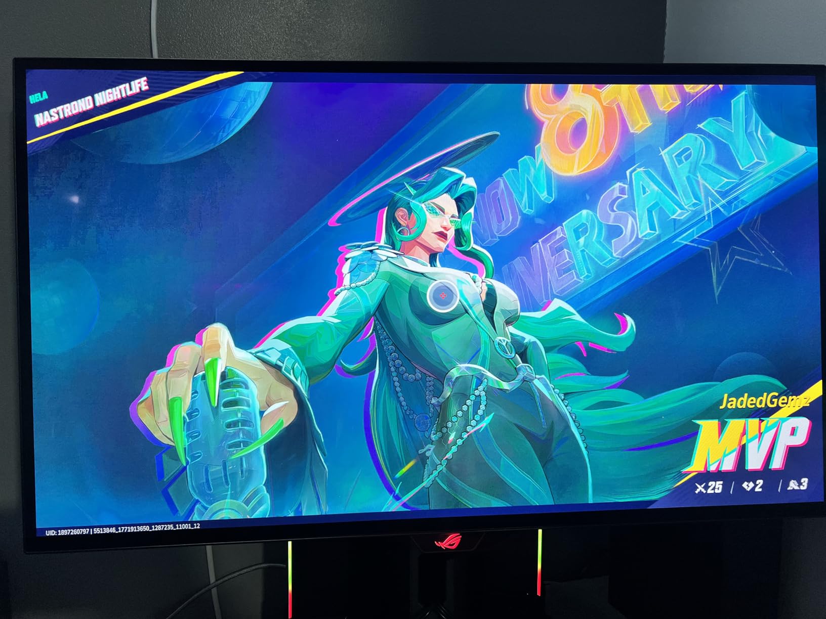 ASUS ROG XG27AQDMG 27 Inch 1440p 240Hz Glossy OLED Gaming Monitor customer photo 2