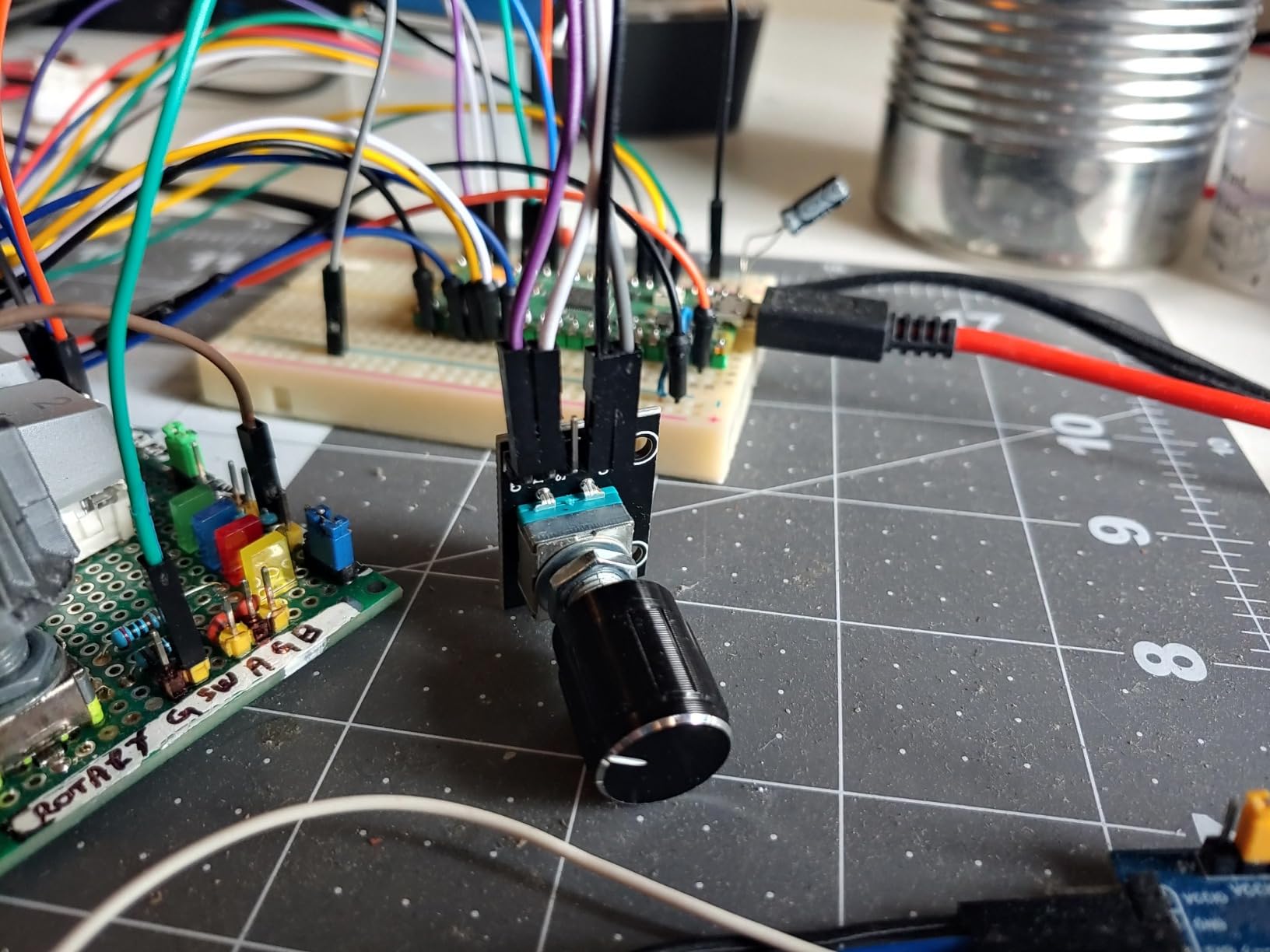 KY-040 Rotary Encoder Module 360 Degree Switch Encoders with Knob Cap Brick Sensor Modules (Pack of 2pcs) customer photo 2