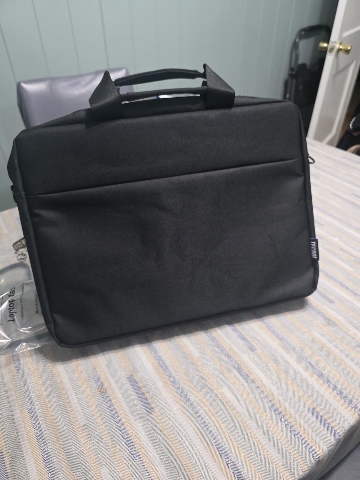 TECOOL Laptop Bag 17 17.3 Inch, Waterproof Laptop Case Sleeve Messenger Bag | Briefcase with Shoulder Strap for Lenovo HP Dell Acer ASUS Notebook customer photo 2