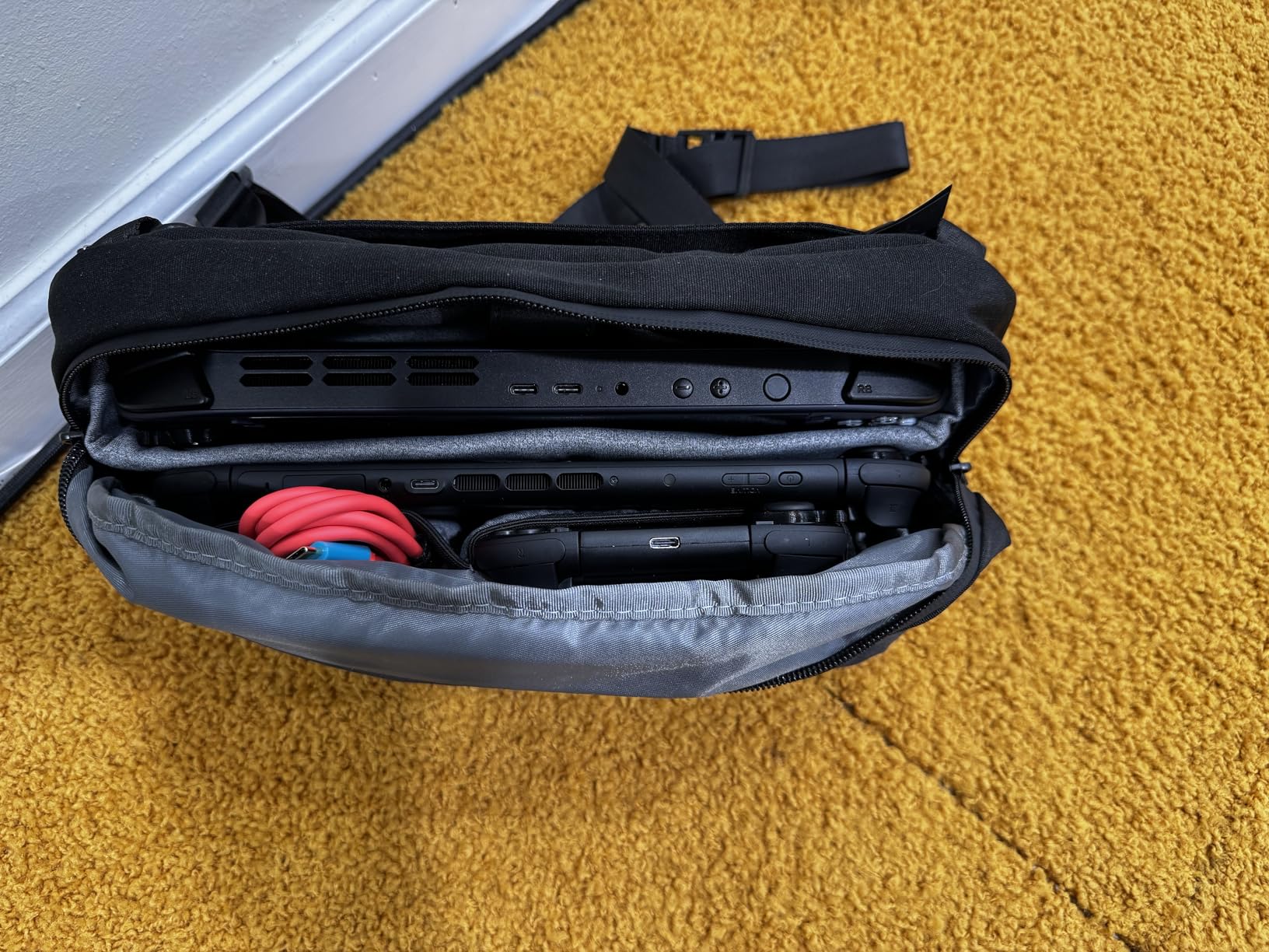 CRKD Gear Bag Protective Carry Case - Gaming Bag for Nitro Deck/Steam Deck/Playstation Portal/Nintendo Switch Accessories customer photo 2