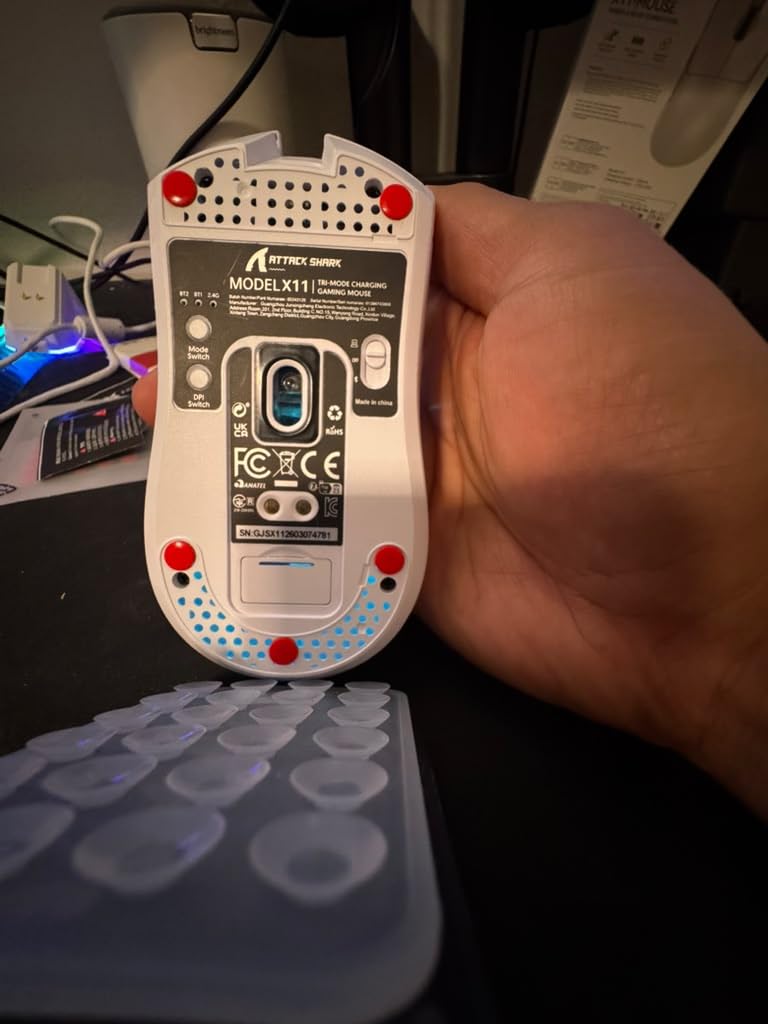 X-Raypad Jade Speed Mouse Skates, Curved Edge PTFE, Suitable for Cloth Mouse Pads & Glass Mouse Pads (Obsidian) customer photo 1