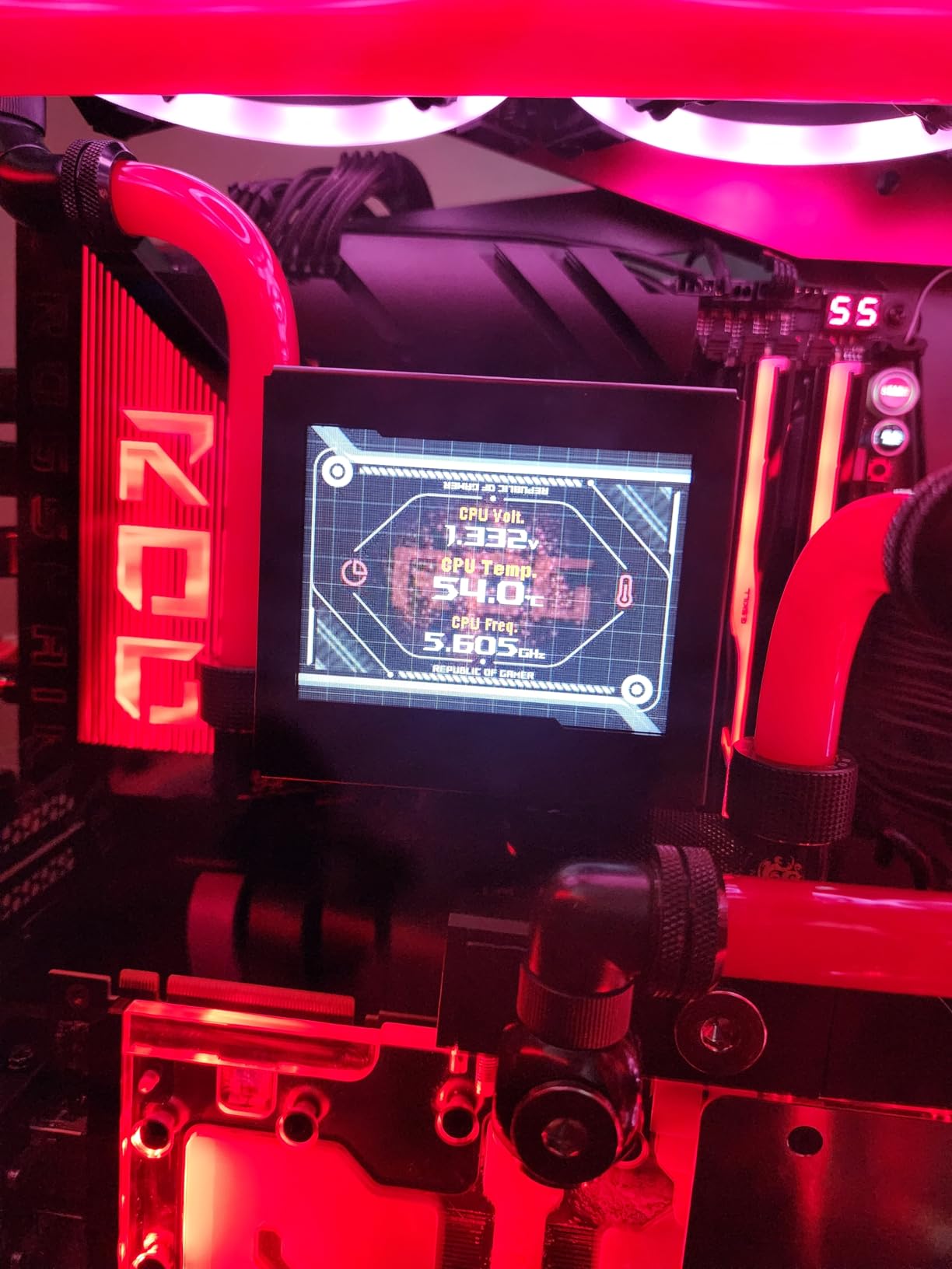 ASUS ROG RYUJIN III WB CPU Water Block - Intel LGA 1700, 1200, 115X, AMD Socket AM4, AM5 Asetek Copper Cold Plate Black, 178 Micro-Cooling, 3.5
