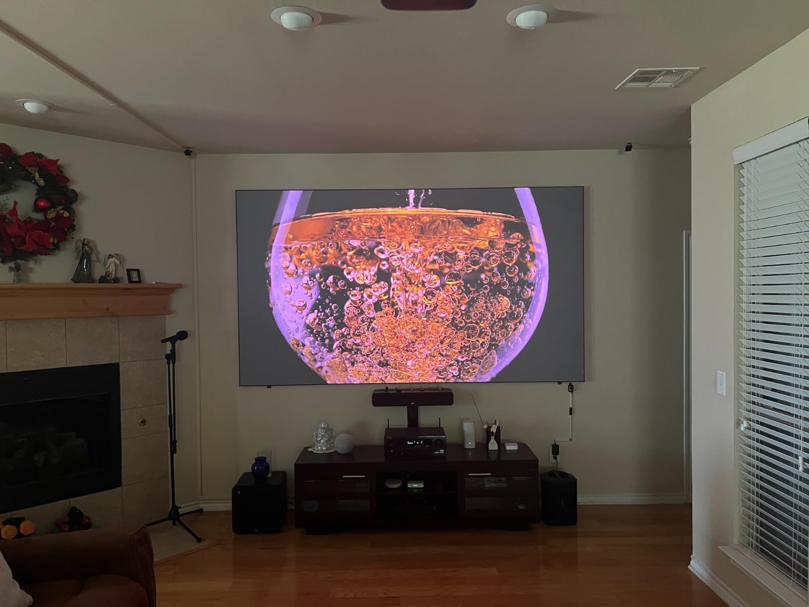 JMGO N1S Ultimate Triple Laser 4K Projector, 3300 ISO Lumens Projector, Google TV Netflix, Real-Time Auto Screen Fit, HDR10, 300