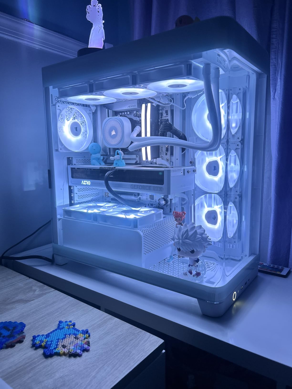 CORSAIR Nautilus 240 RS ARGB Liquid CPU Cooler - 240mm AIO - Low-Noise - Direct Motherboard Connection - Daisy-Chain - Intel LGA 1851/1700, AMD AM5/AM4 - 2X RS120 ARGB Fans Included - Black customer photo 2