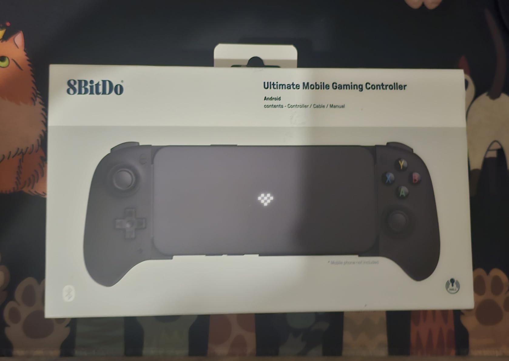 8BitDo Ultimate Mobile Gaming Controller for Android devices, Bluetooth Mobile Game Controller with Hall Effect Joysticks and Hall Triggers (Black) customer photo 2