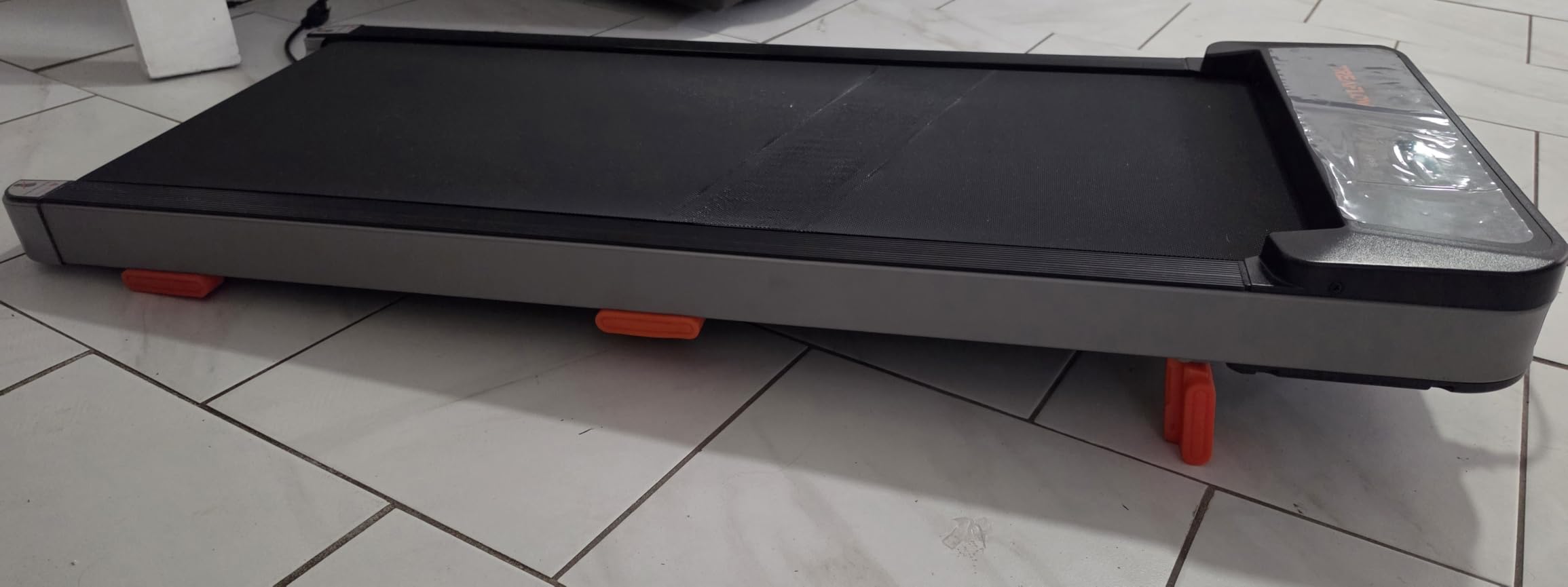 TREAFLOW Walking Pad with Incline, Under Desk Treadmills for Home | 8% Incline, Portable Office Treadmill, 265 Lbs Capacity, Remote Control, Led Display, Quiet Motor, Space-Saving Design customer photo 2