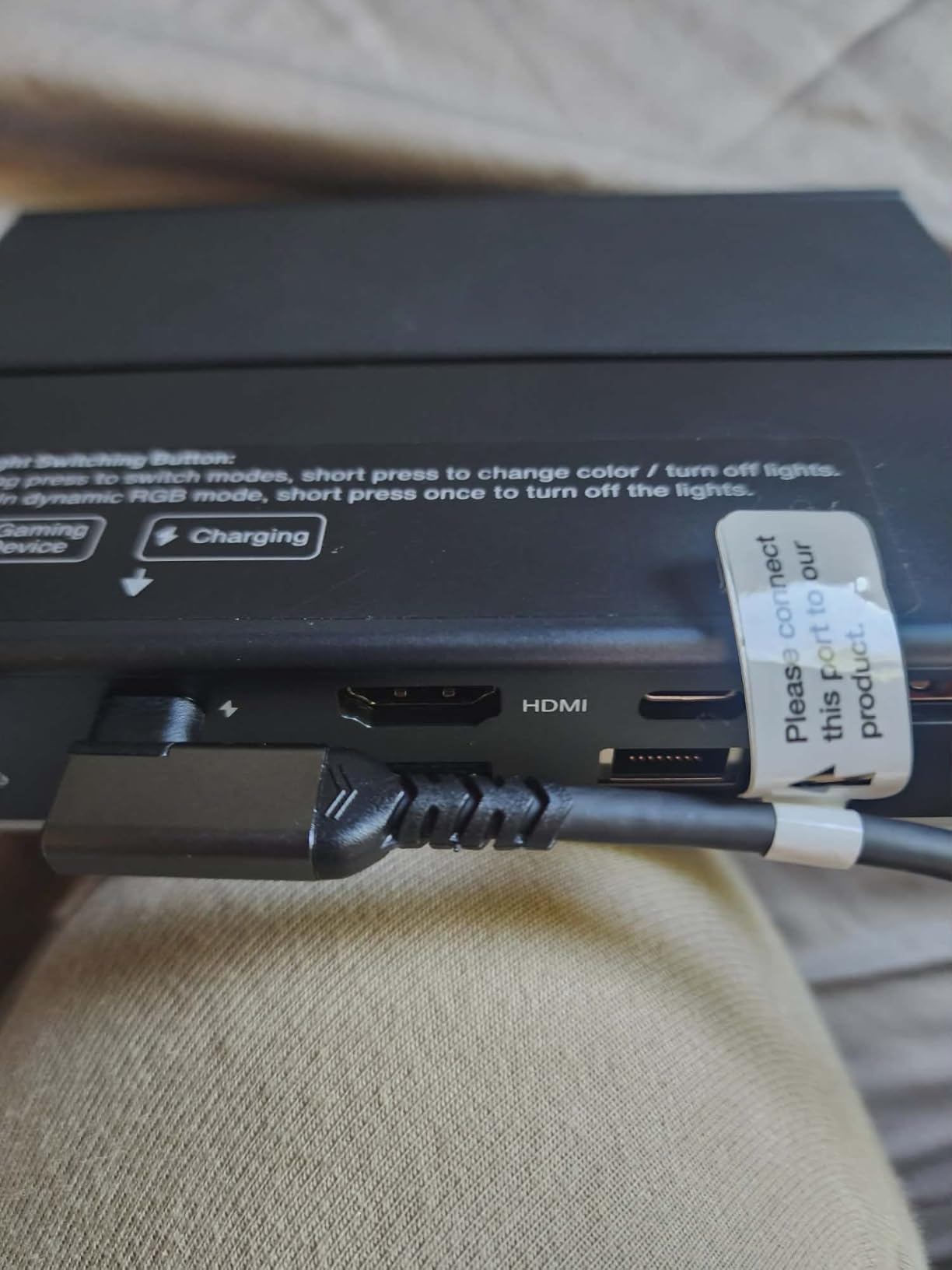 iVANKY 14-in-1 RGB Docking Station for ROG Xbox Ally X(2025)/Steam Deck OLED/Lenovo Legion GoS, 4K@120Hz Foldable Dock with HDMI Gigabit Ethernet 10Gbps USB3.2, SD/TF Slots, 1Gbps Ethernet,100W Charge customer photo 2