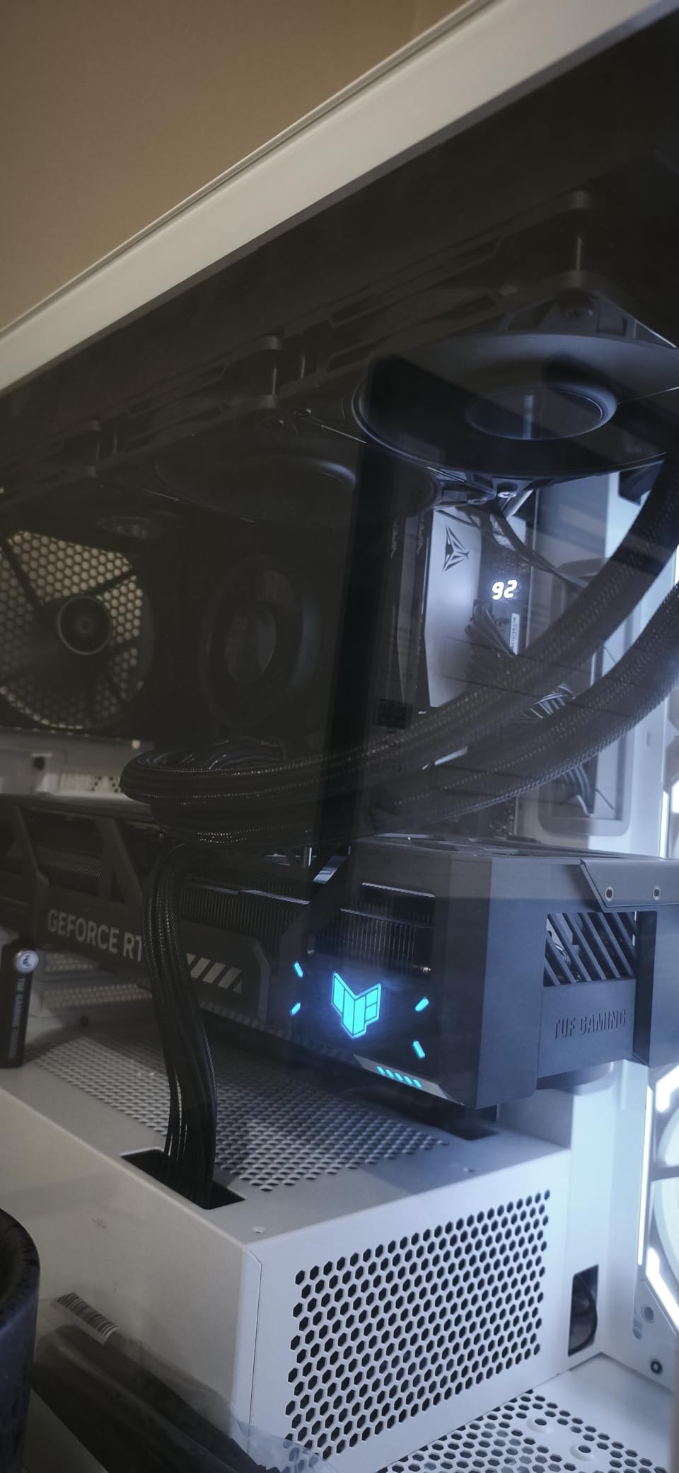 ARCTIC Liquid Freezer III Pro 360 - AIO CPU Cooler, 3 x 120 mm Water Cooling, 38 mm Radiator, PWM Pump, VRM Fan, AMD AM5/AM4, Intel LGA1851/1700 Contact Frame - Black customer photo 2