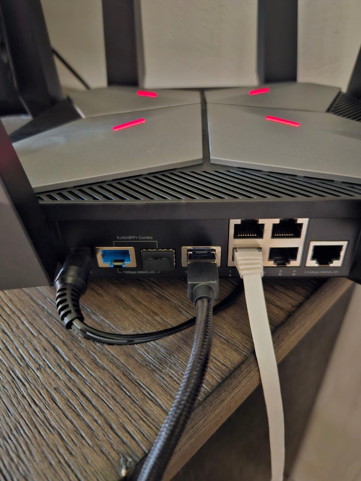 TP-Link Tri-Band AXE5400 Wi-Fi 6E Gaming Router Archer GXE75 | 6-Stream 5.4 Gbps | 1×2.5G + 4×1G Ports, USB 3.0 | Exclusive Acceleration, Gaming Port & Panel, RGB Lighting | EasyMesh, HomeShield customer photo 2