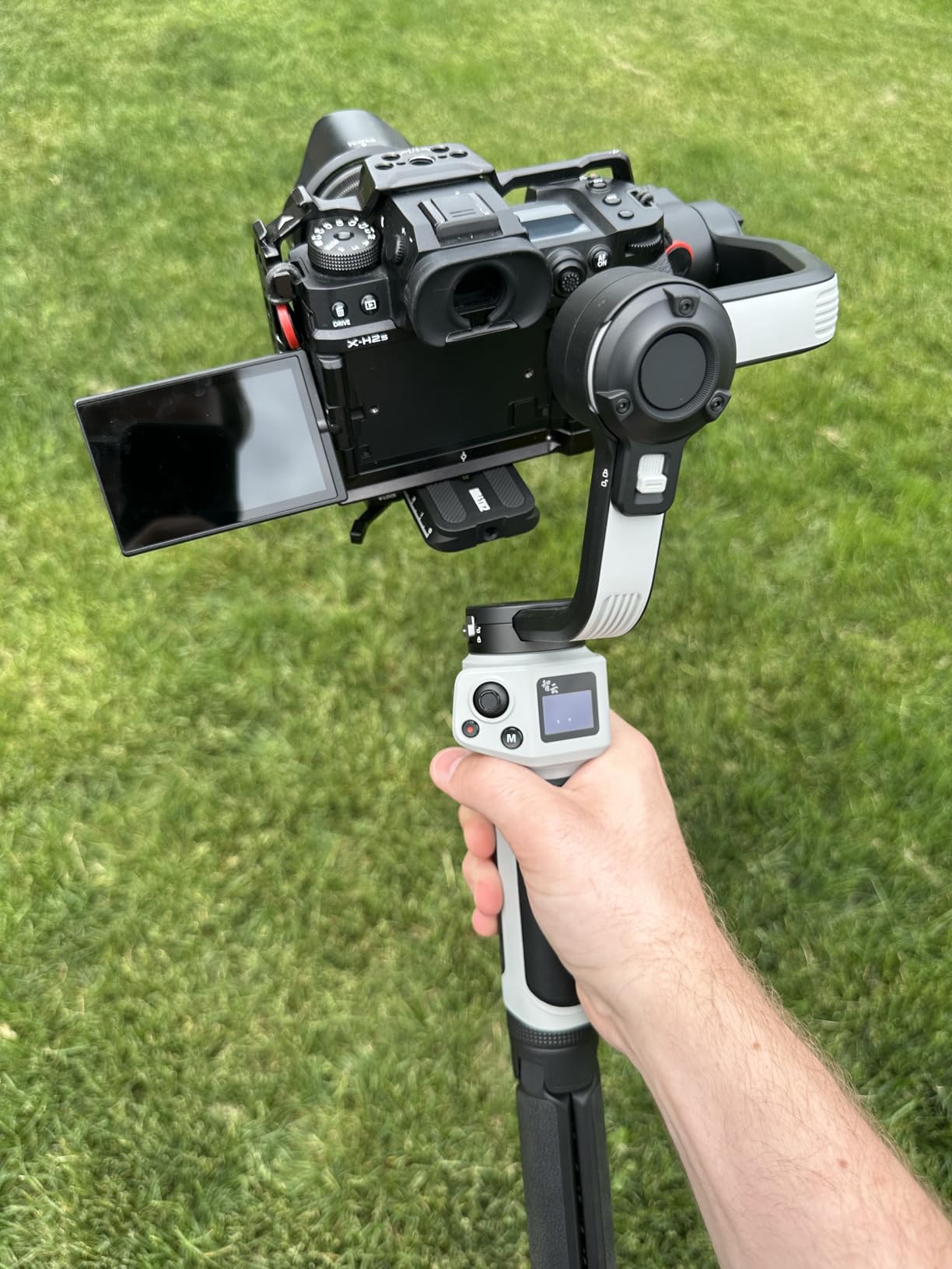 ZHIYUN CINEPEER Crane 4E 3-Axis Camera Gimbal Stabilizer for Canon Sony customer photo 1