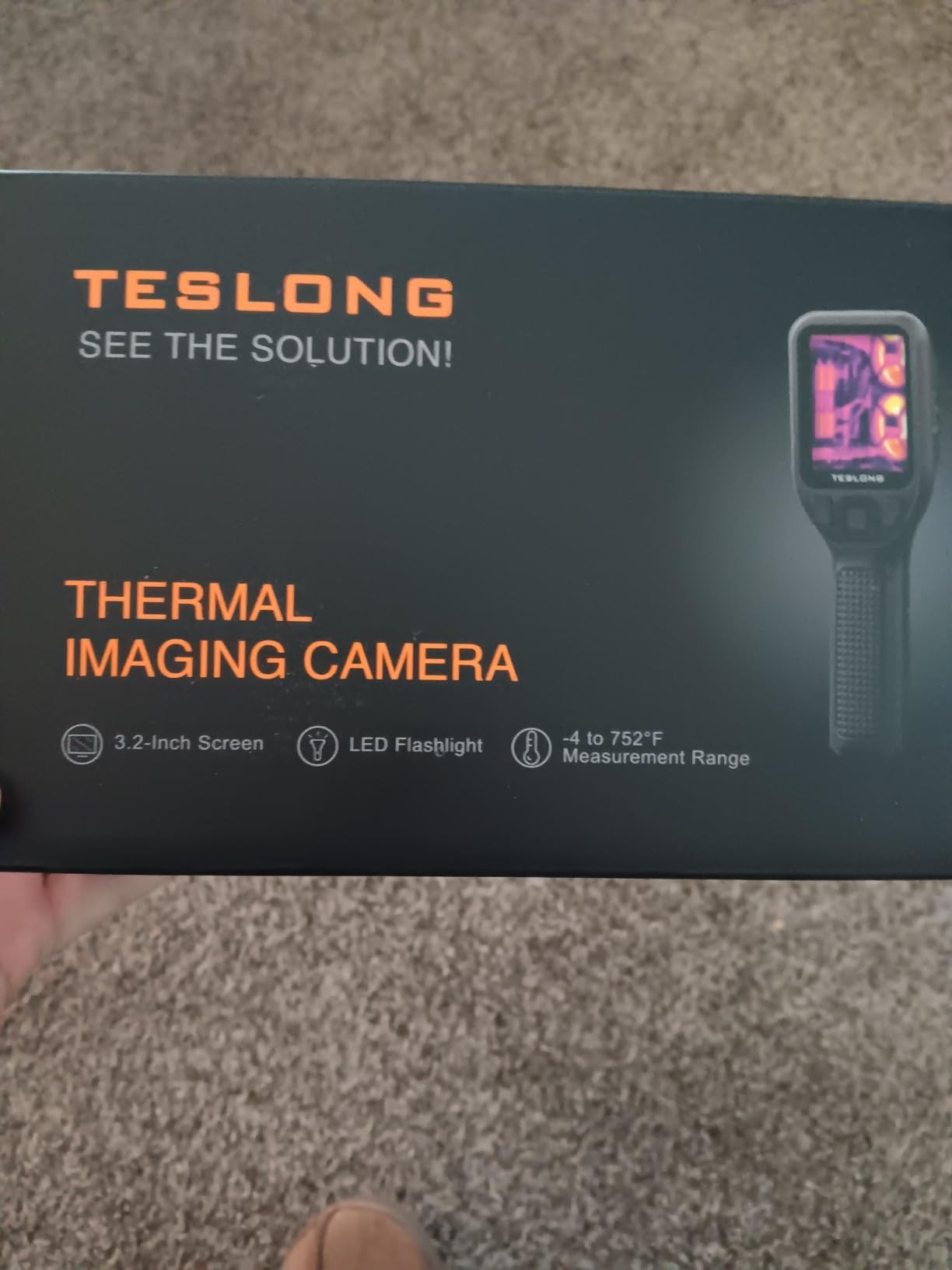 Teslong TTM120S Thermal Camera, 3.2