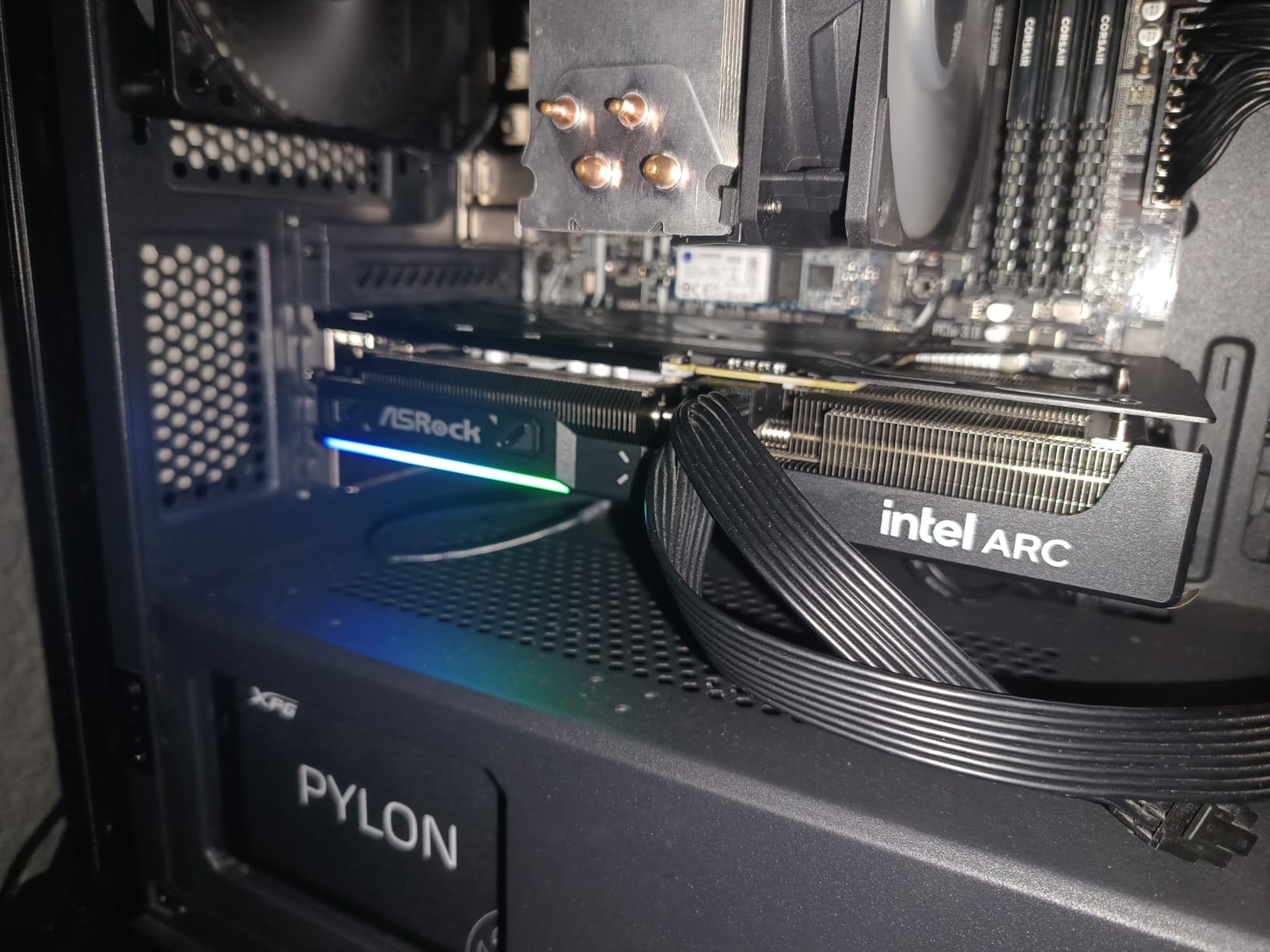 ASRock Intel Arc B580 Challenger 12GB OC Graphics Card, 2740 MHz GPU Clock, 12GB GDDR6, DisplayPort 2.1, HDMI 2.1a, Dual Fan Cooling, 0dB Silent Operation customer photo 1