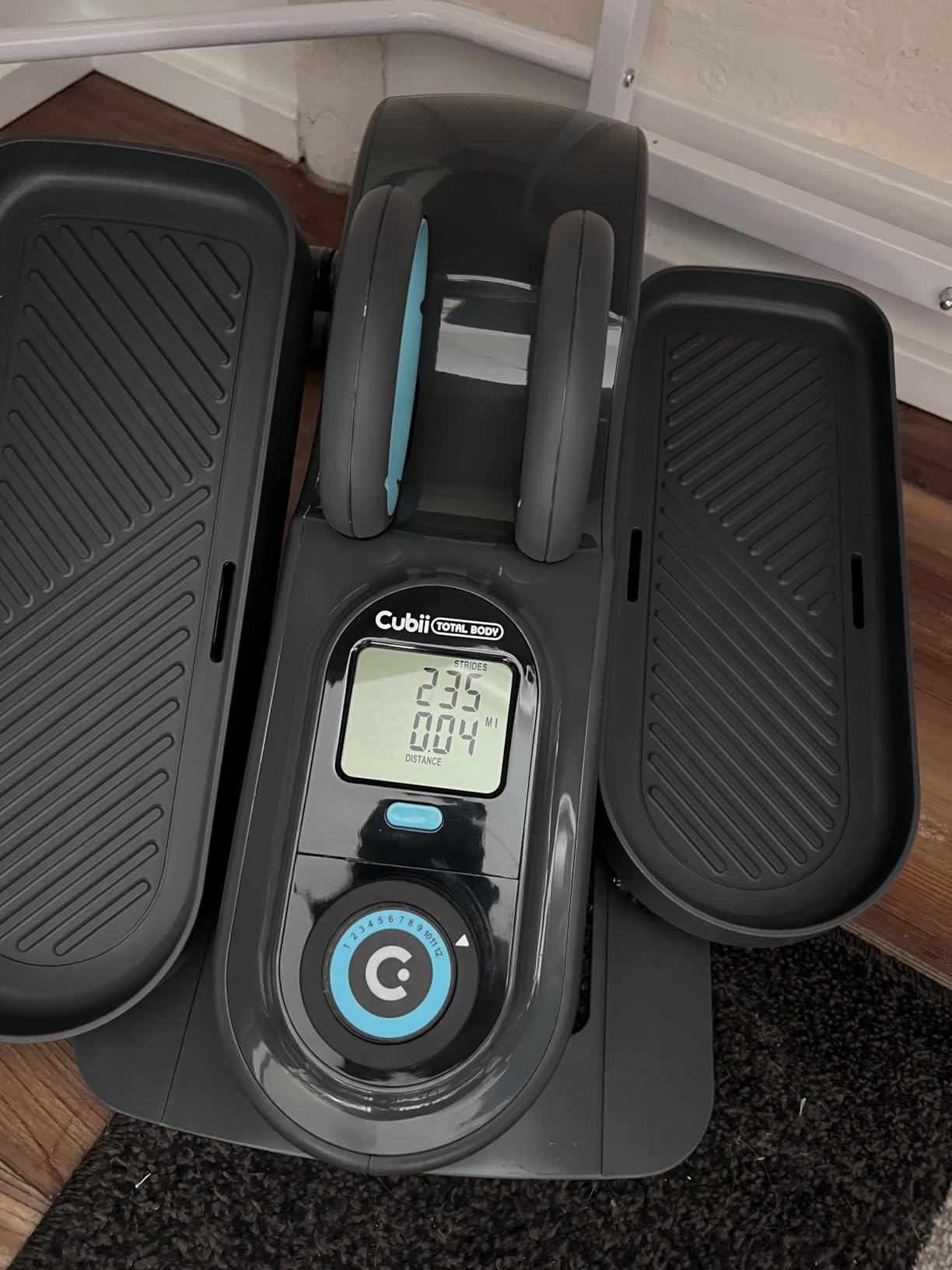 Cubii Total Body Under Desk Elliptical Bike with Built-in Upper Body Resistance Bands customer photo 2