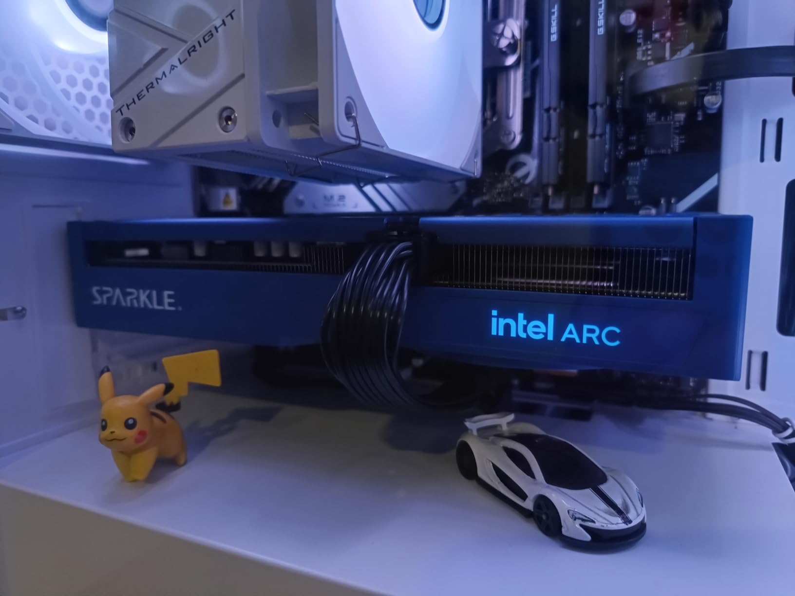 Sparkle Intel Arc B570 Guardian OC Graphics Card, 10GB GDDR6, Torn Cooling 2.0, Axial Fan, Breathing Light, Metal Backplate, SB570G-10GOC customer photo 1