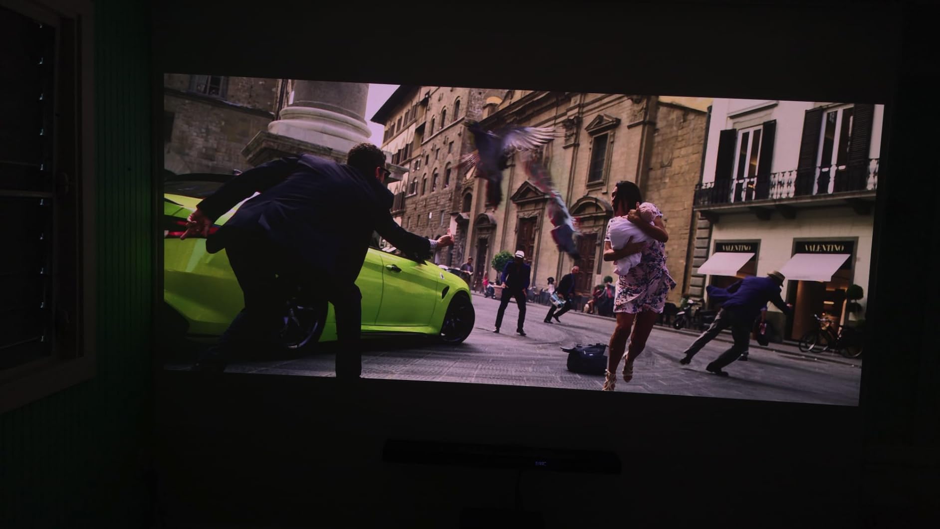 Valerion VisionMaster Pro2 Triple Laser Projector 4K,15000:1 Contrast, 0.9-1.5x Optical Zoom, 2X Multitasking Power, IMAX, HDR10+, GTV, 4ms Lag-Free Gaming, 3000 ISO Lumens, Google Home, Apple Homekit customer photo 2