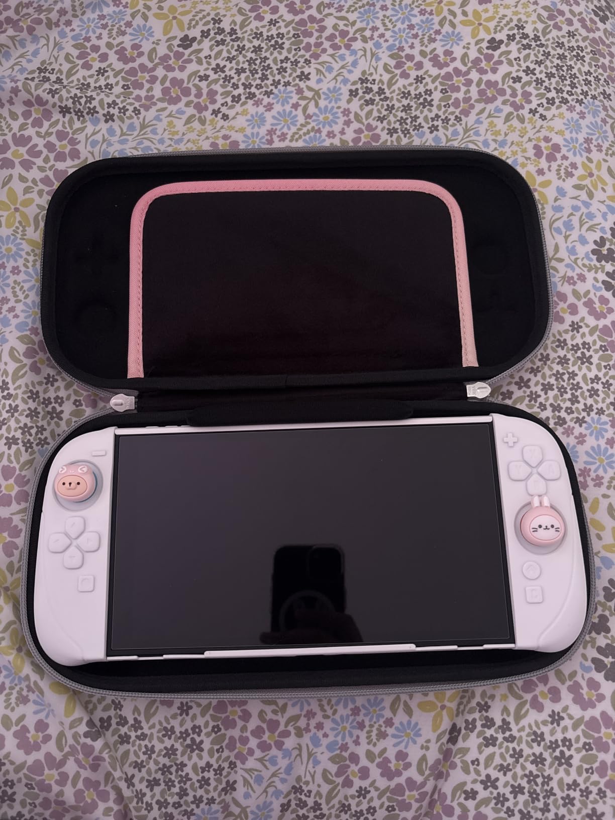 tomtoc Slim Carrying Case for Nintendo Switch 2, Military Grade Protection | Odorless Felt Protective Hard Shell with 12 Game Card Slots, Portable Travel Storage Bag with Original Patent, Soft Interior customer photo 1