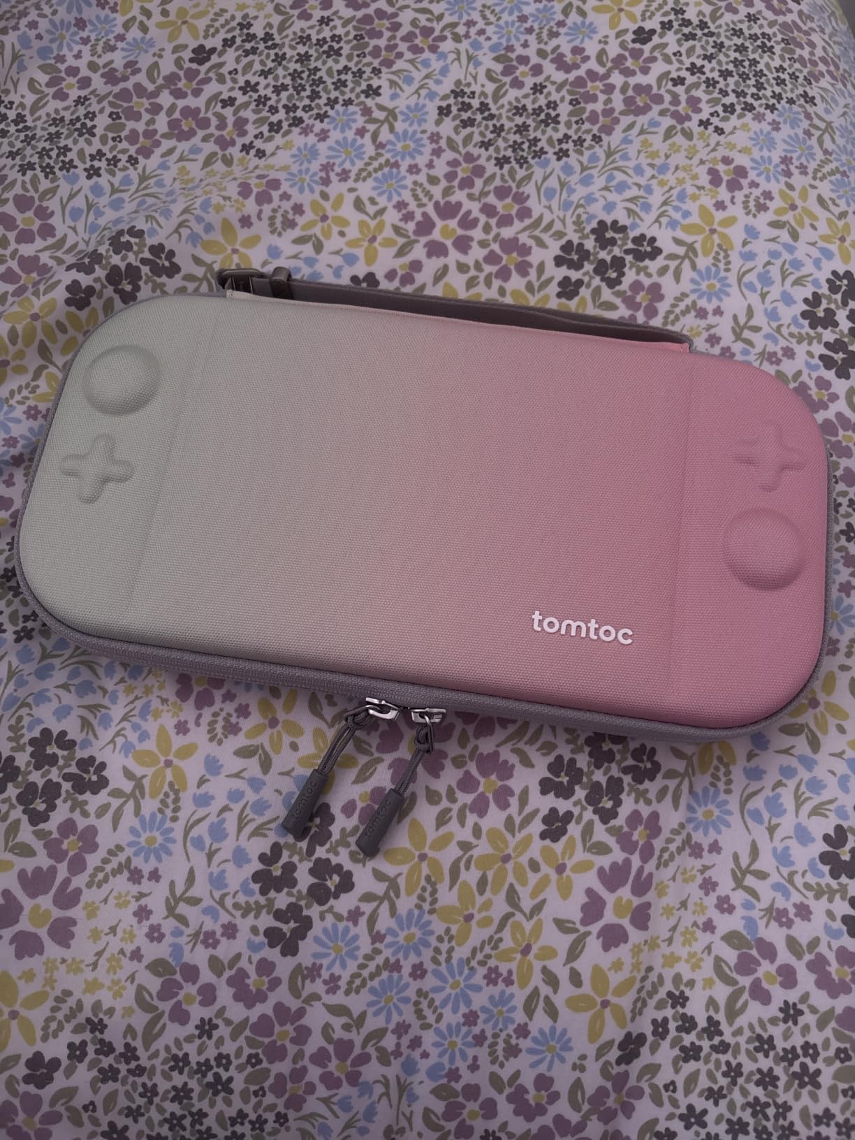tomtoc Slim Carrying Case for Nintendo Switch 2, Military Grade Protection | Odorless Felt Protective Hard Shell with 12 Game Card Slots, Portable Travel Storage Bag with Original Patent, Soft Interior customer photo 2
